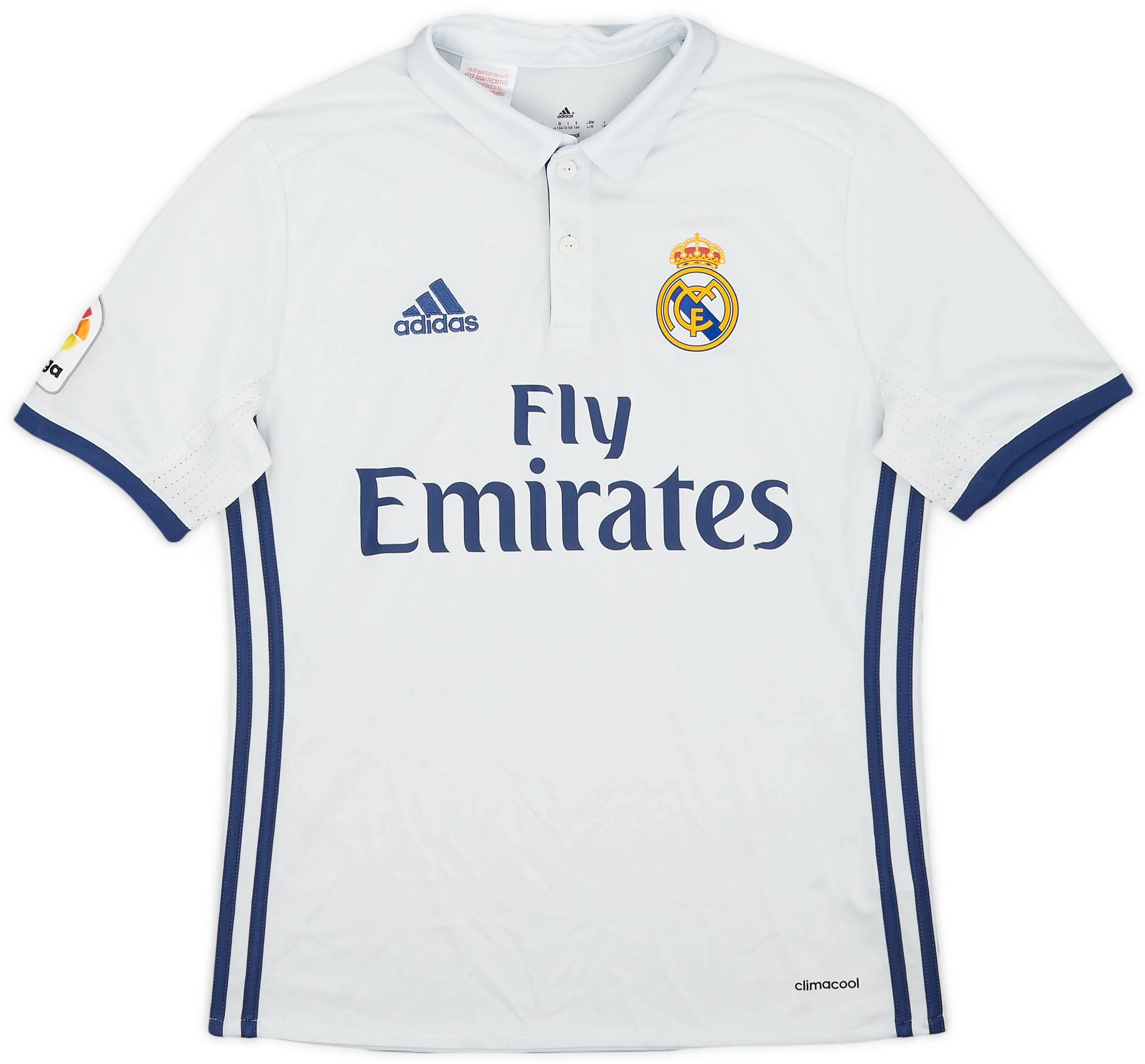 2016-17 Real Madrid Home Shirt - 7/10 - (L.Boys)