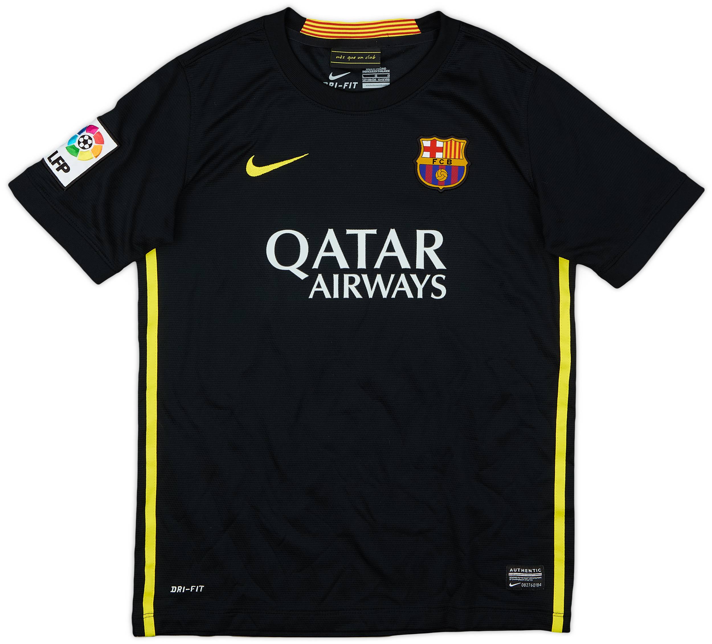 2013-14 Barcelona Third Shirt - 8/10 - (L.Boys)