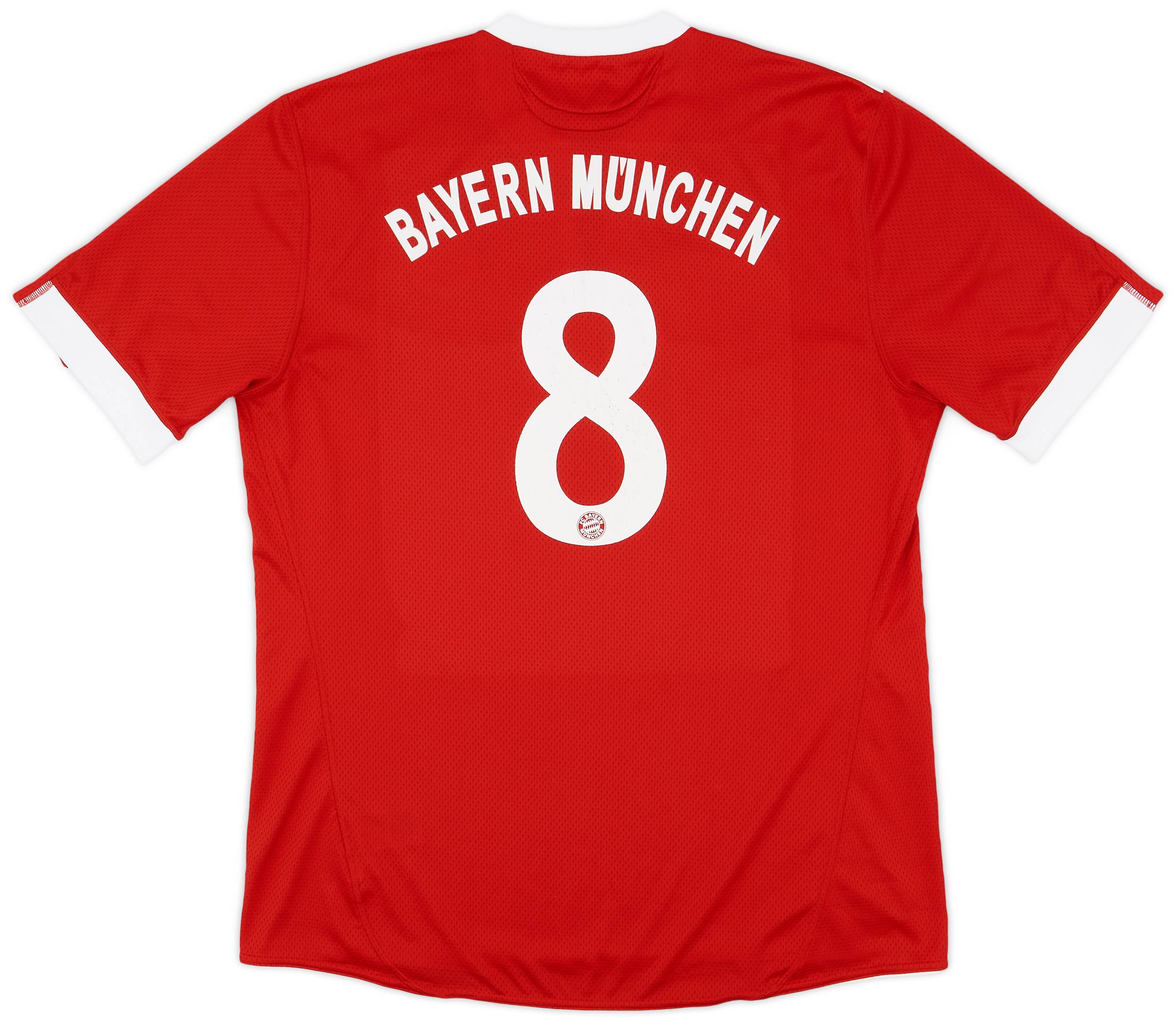 2009-10 Bayern Munich Home Shirt #8 - 7/10 - (XL)