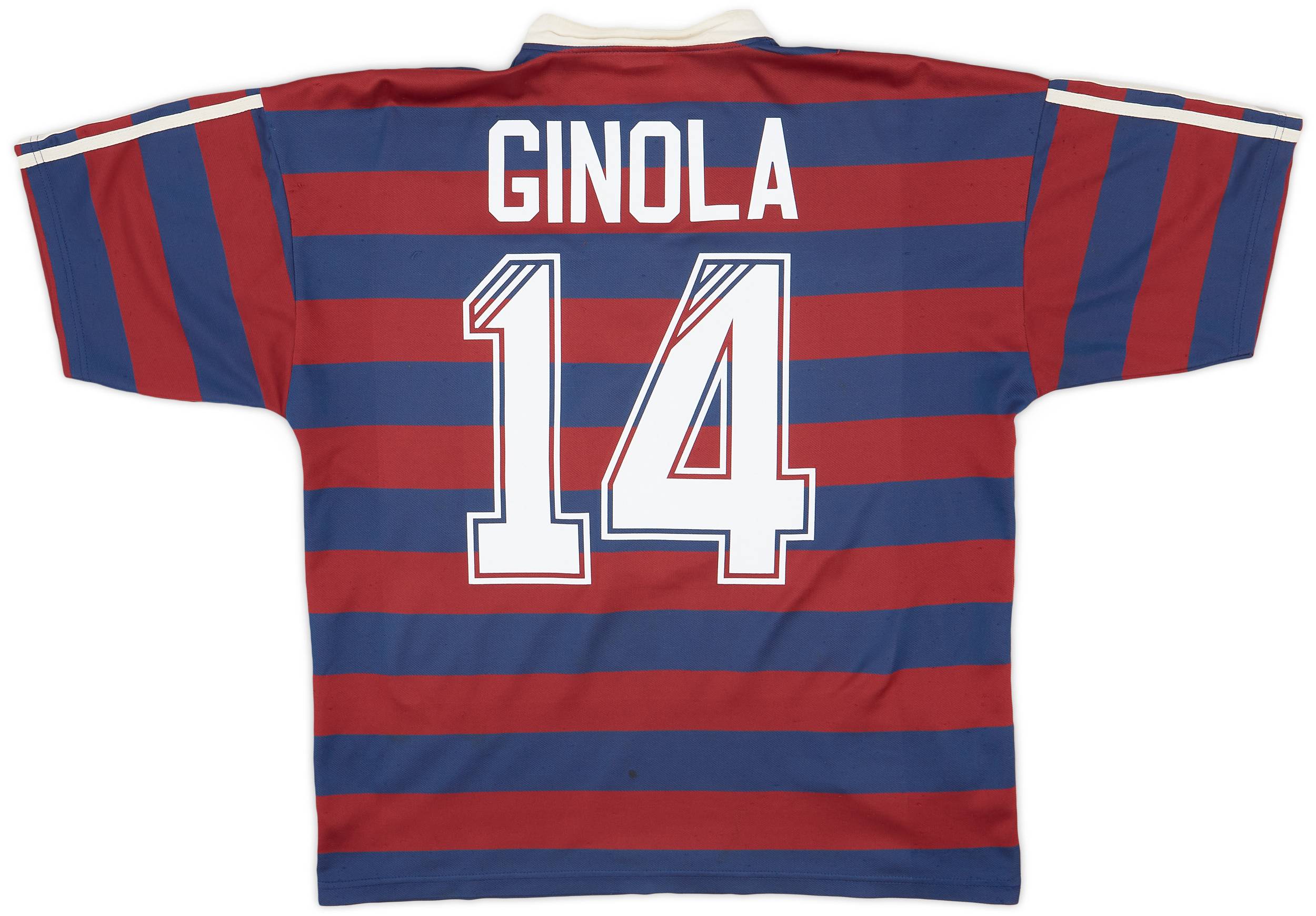 1995-96 Newcastle Away Shirt Ginola #14 - 6/10 - (L)
