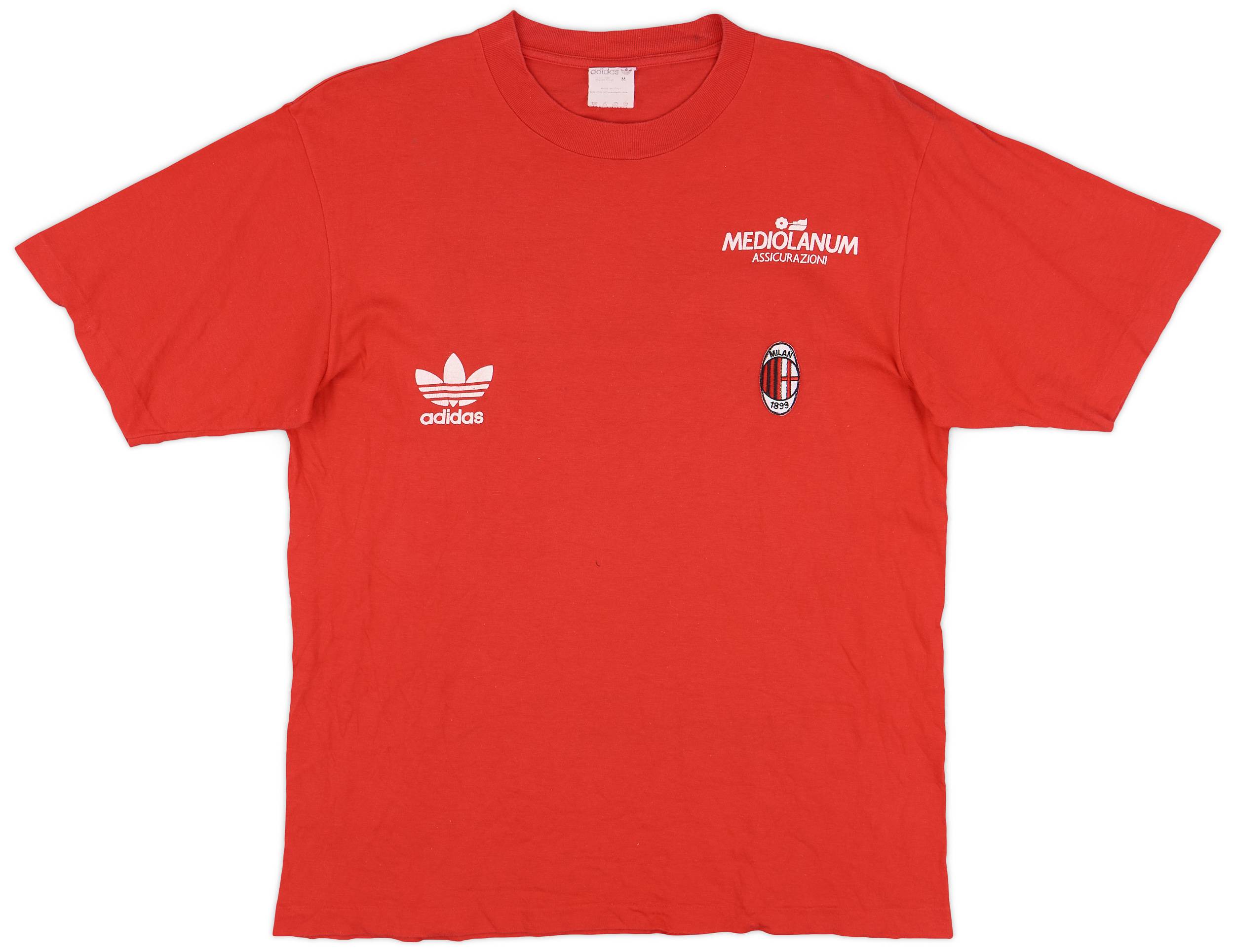 Adidas originals 90-91 ac milan cup winners shirt best sale