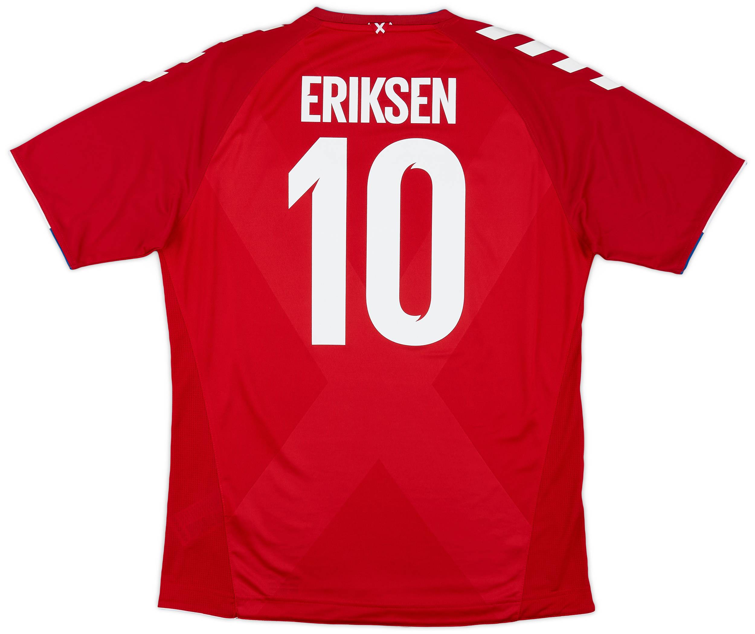 2018-19 Denmark Home Shirt Eriksen #10 - 6/10 - (L)