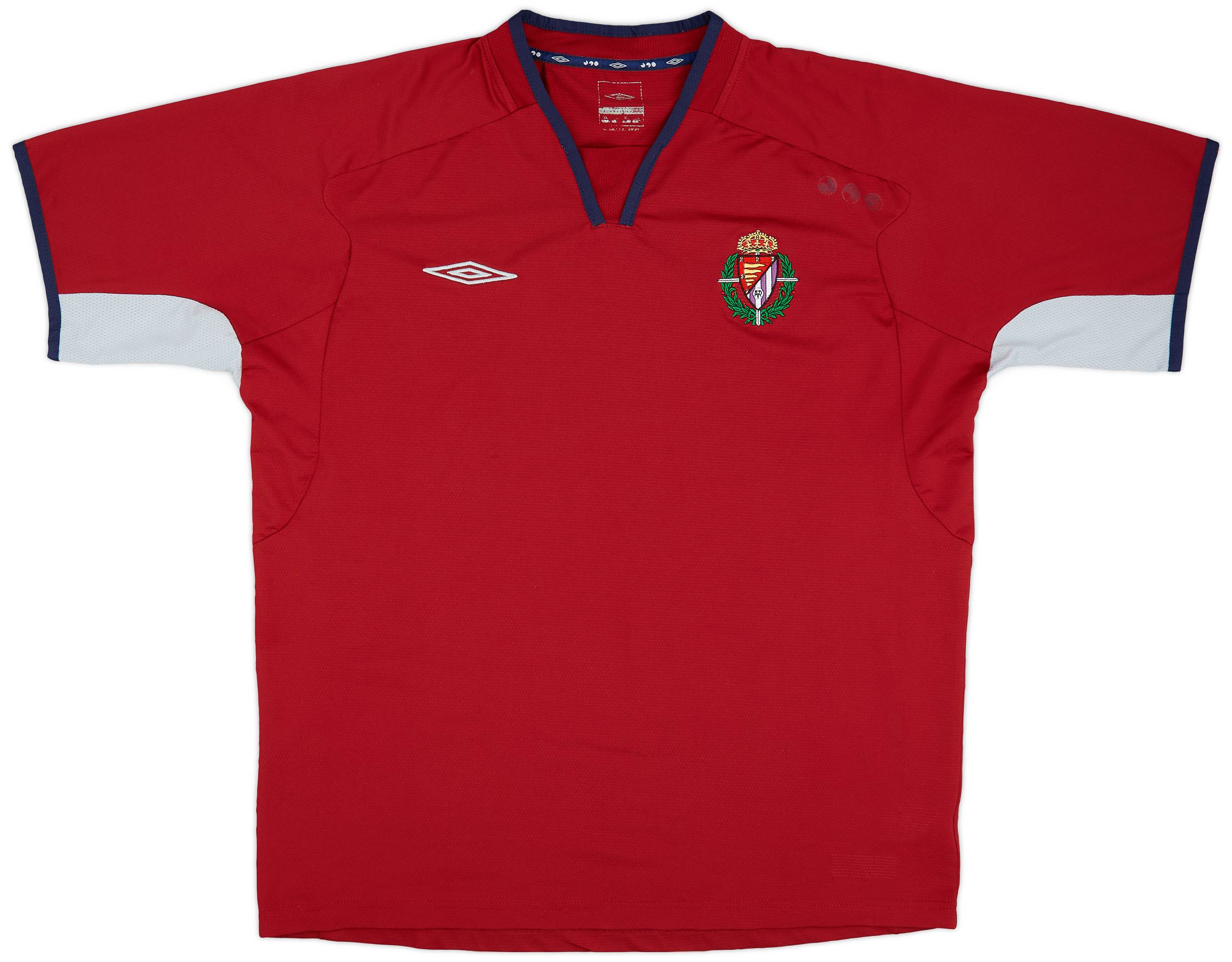 2004-05 Real Valladolid Umbro Training Shirt - 8/10 - (XL)