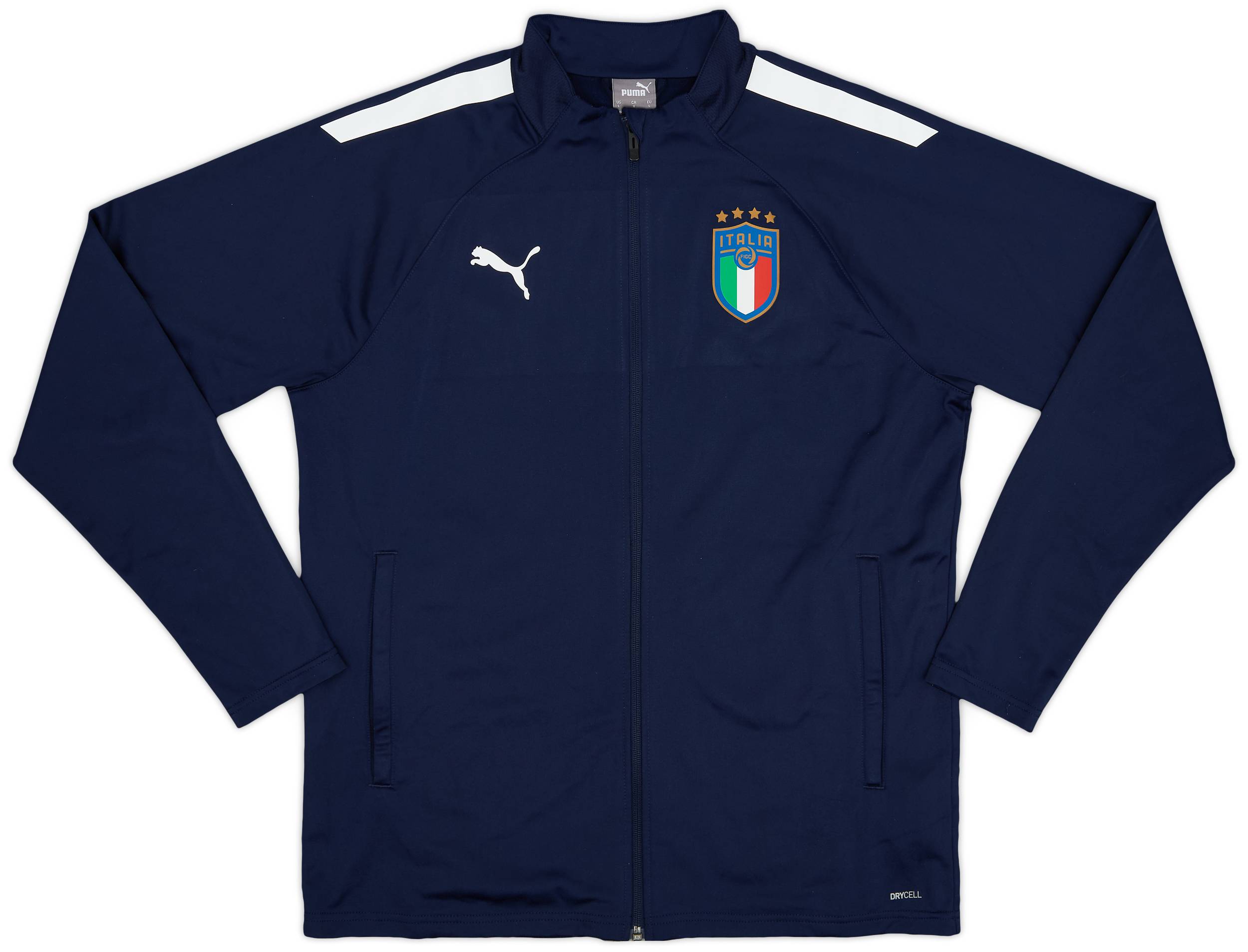 2021-22 Italy Puma Track Jacket - 9/10 - (L)