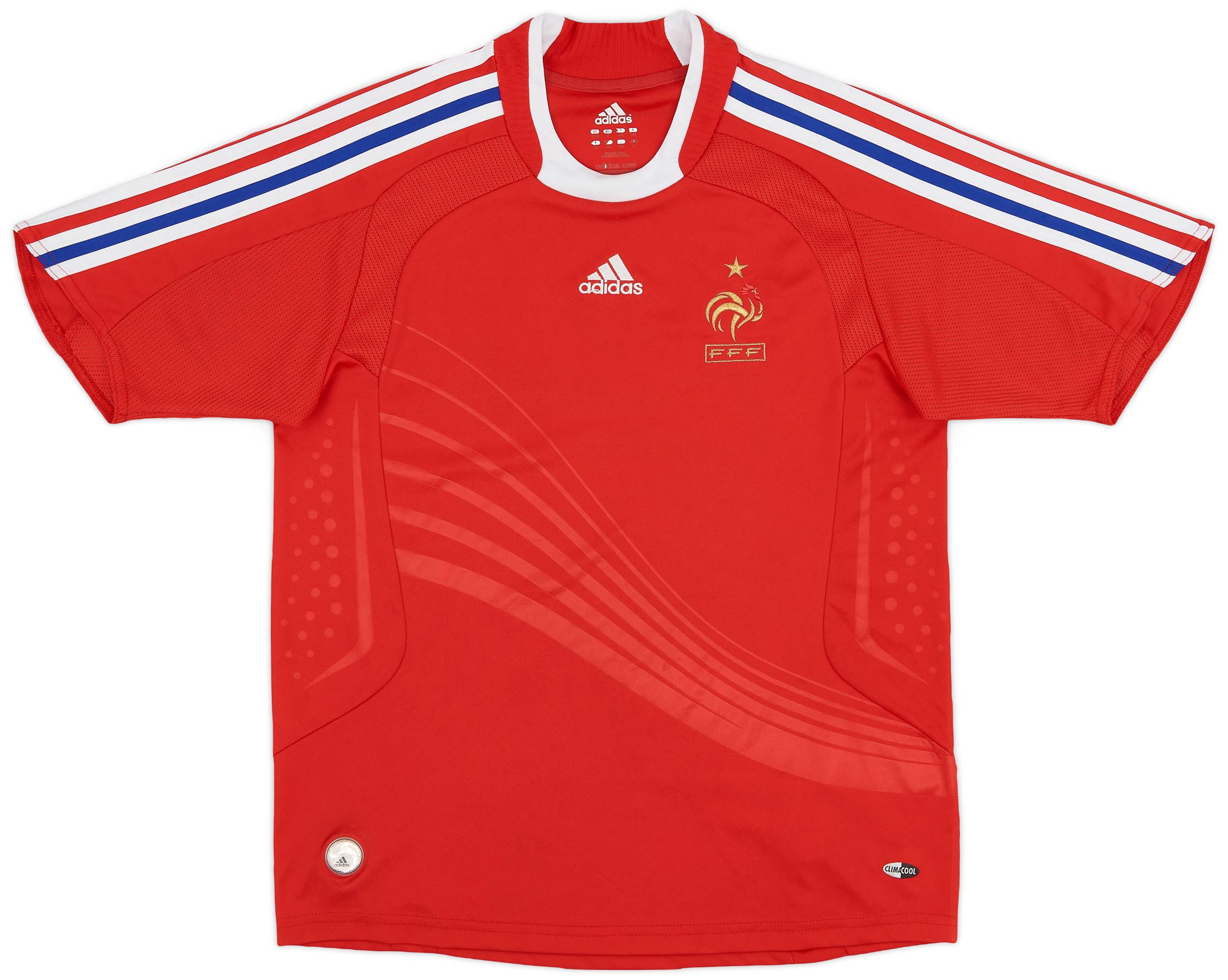 2007-08 France Away Shirt - 8/10 - (M.Boys)