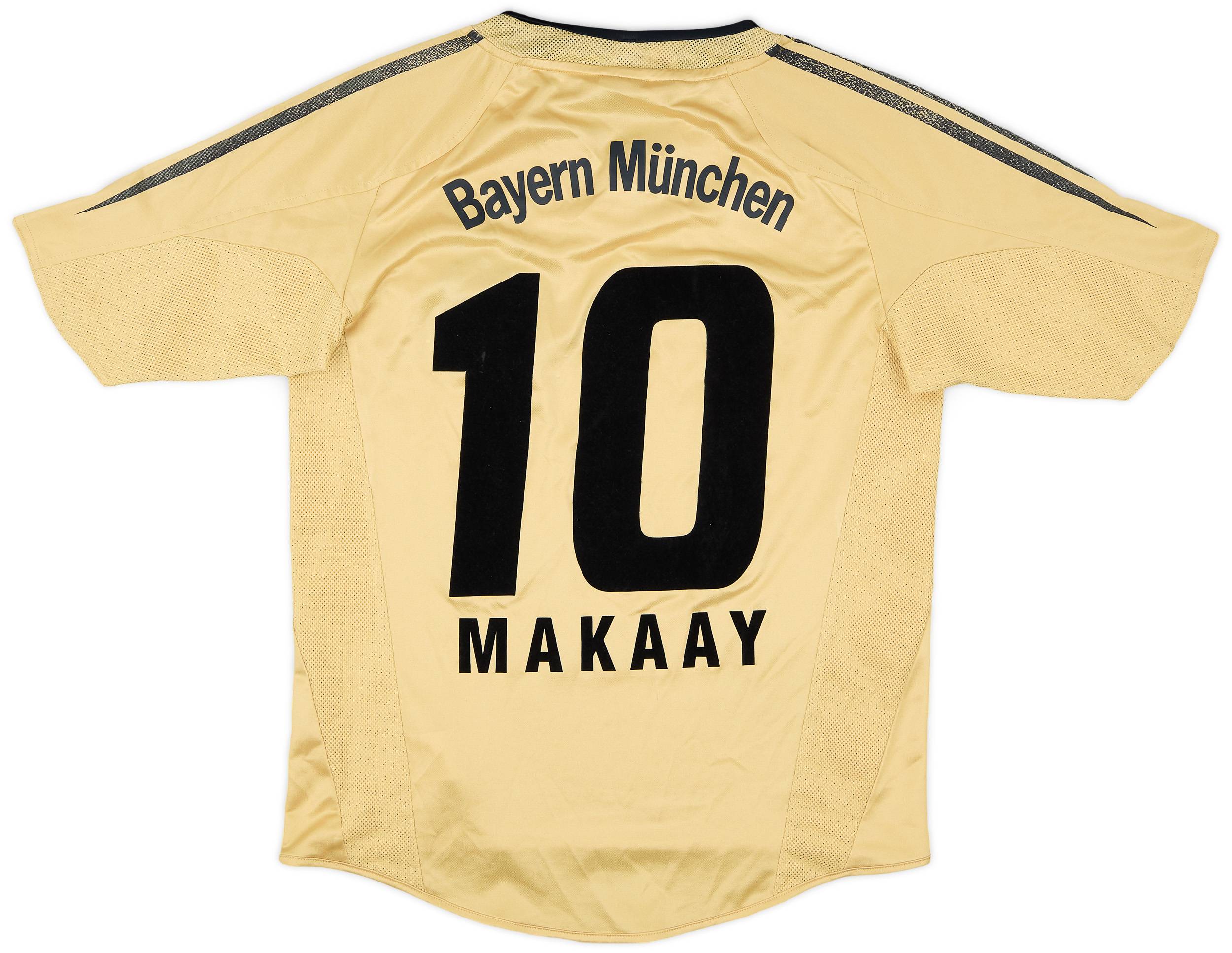 日本最大級 Makaay Shirt Away Munich Bayern 2004-05 #10 (L.Boys) - 7/10 - ウェア