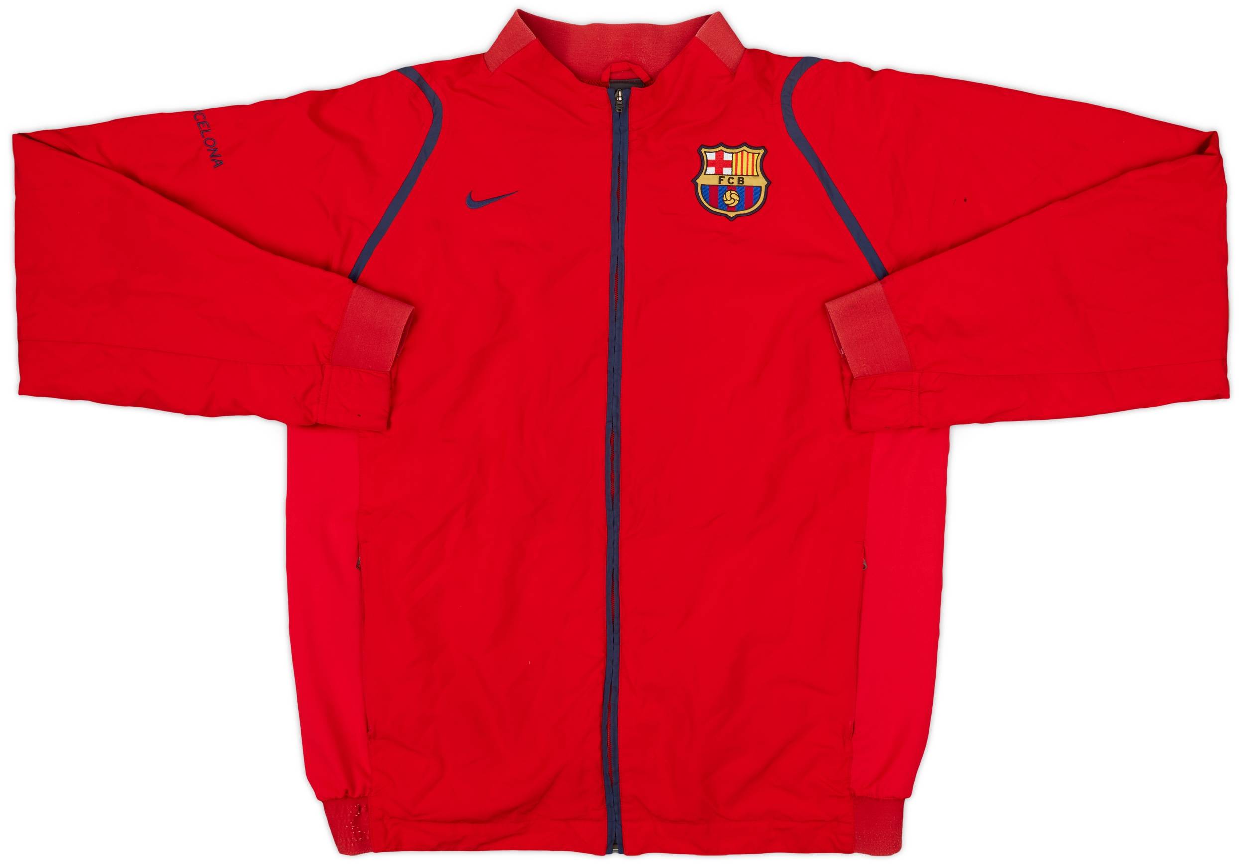 2006-07 Barcelona Nike Track Jacket - 6/10 - (XXL)