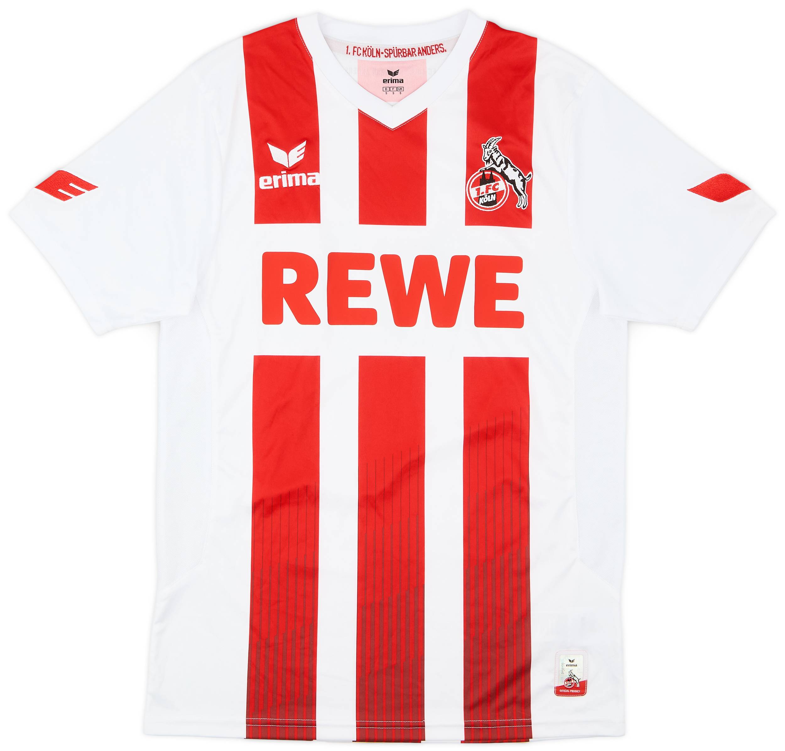 2017-18 FC Koln Home Shirt - 9/10 - (S)