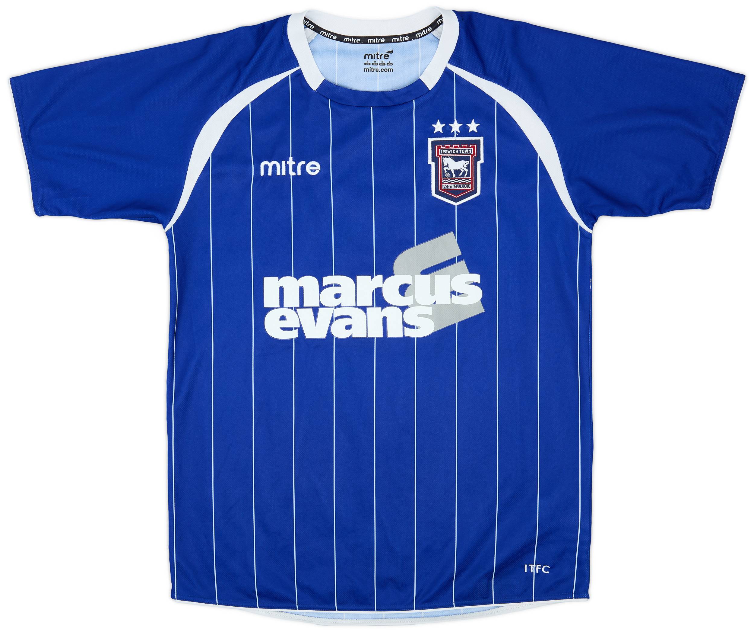 2011-12 Ipswich Town Home Shirt - 7/10 - (M)