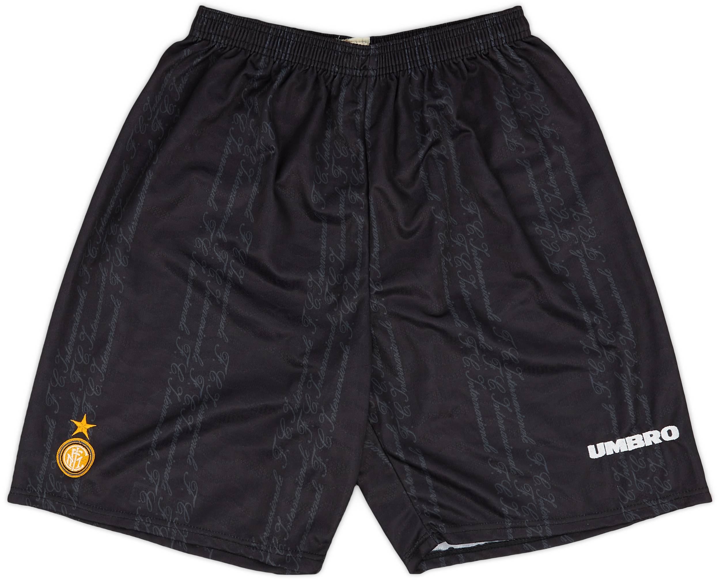 1997-98 Inter Milan Home Shorts - 9/10 - (L)
