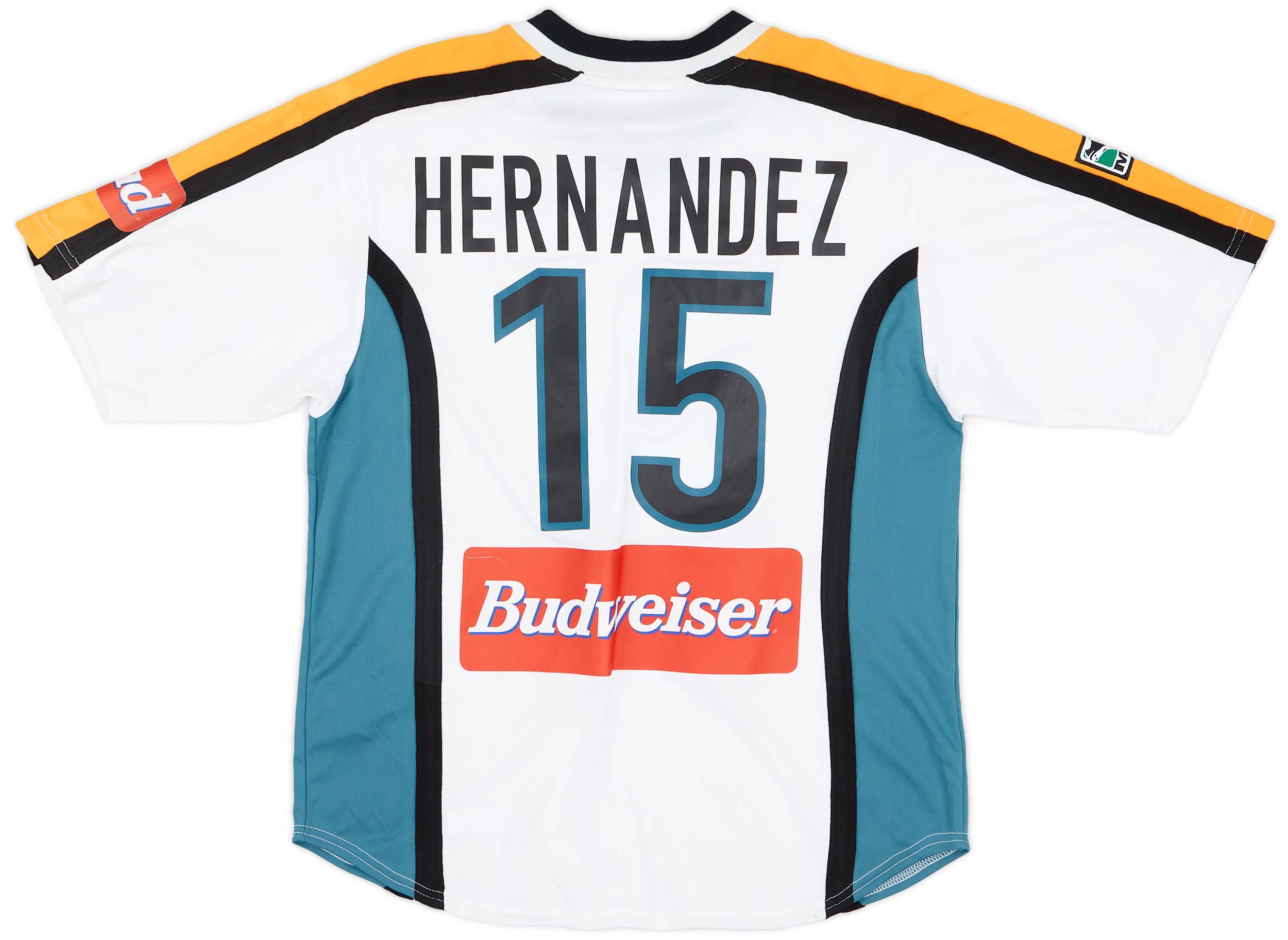 2000-01 LA Galaxy Match Issue Away Shirt Hernandez #15