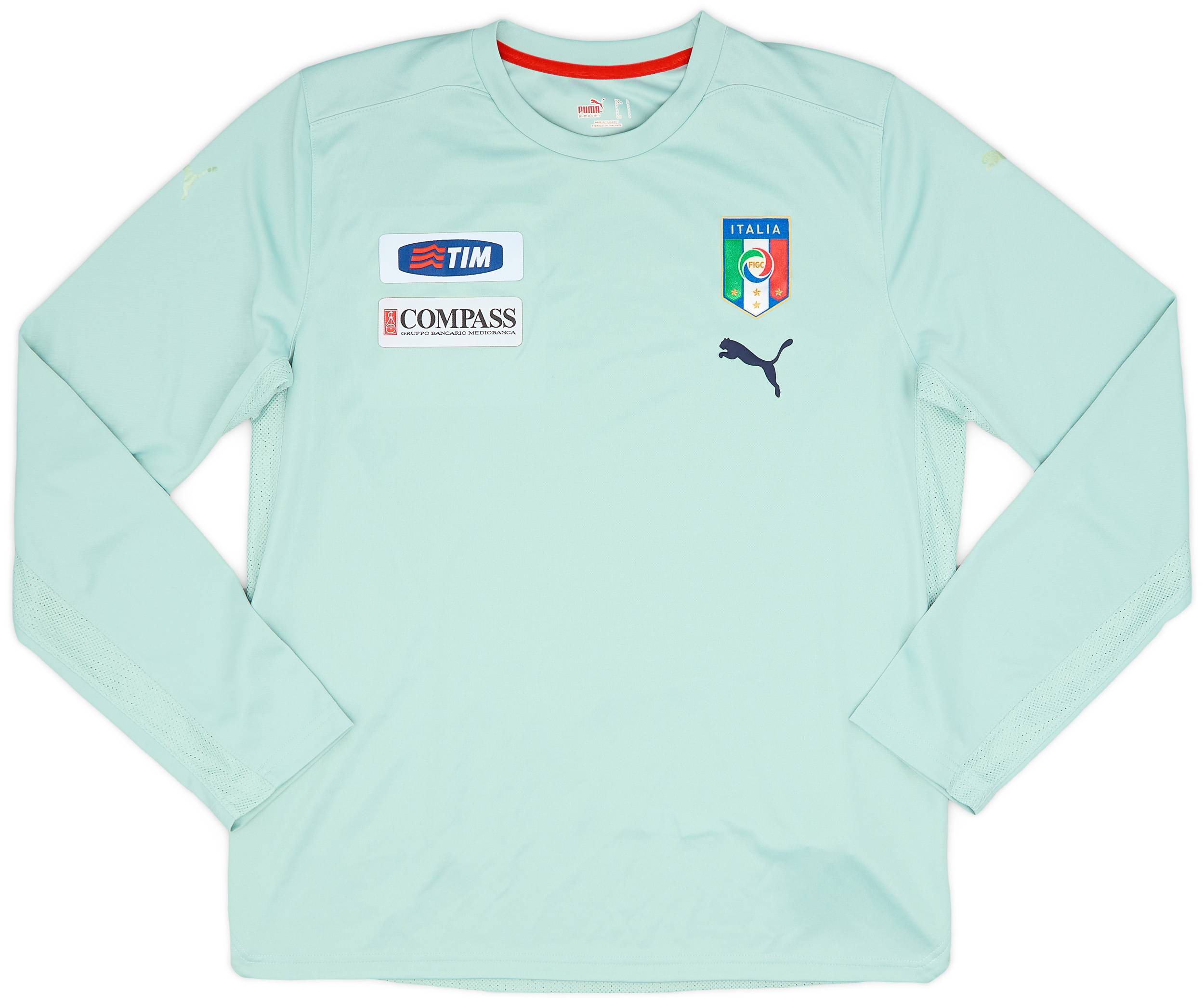 2008-09 Italy Puma Training L/S Shirt - 7/10 - (L)