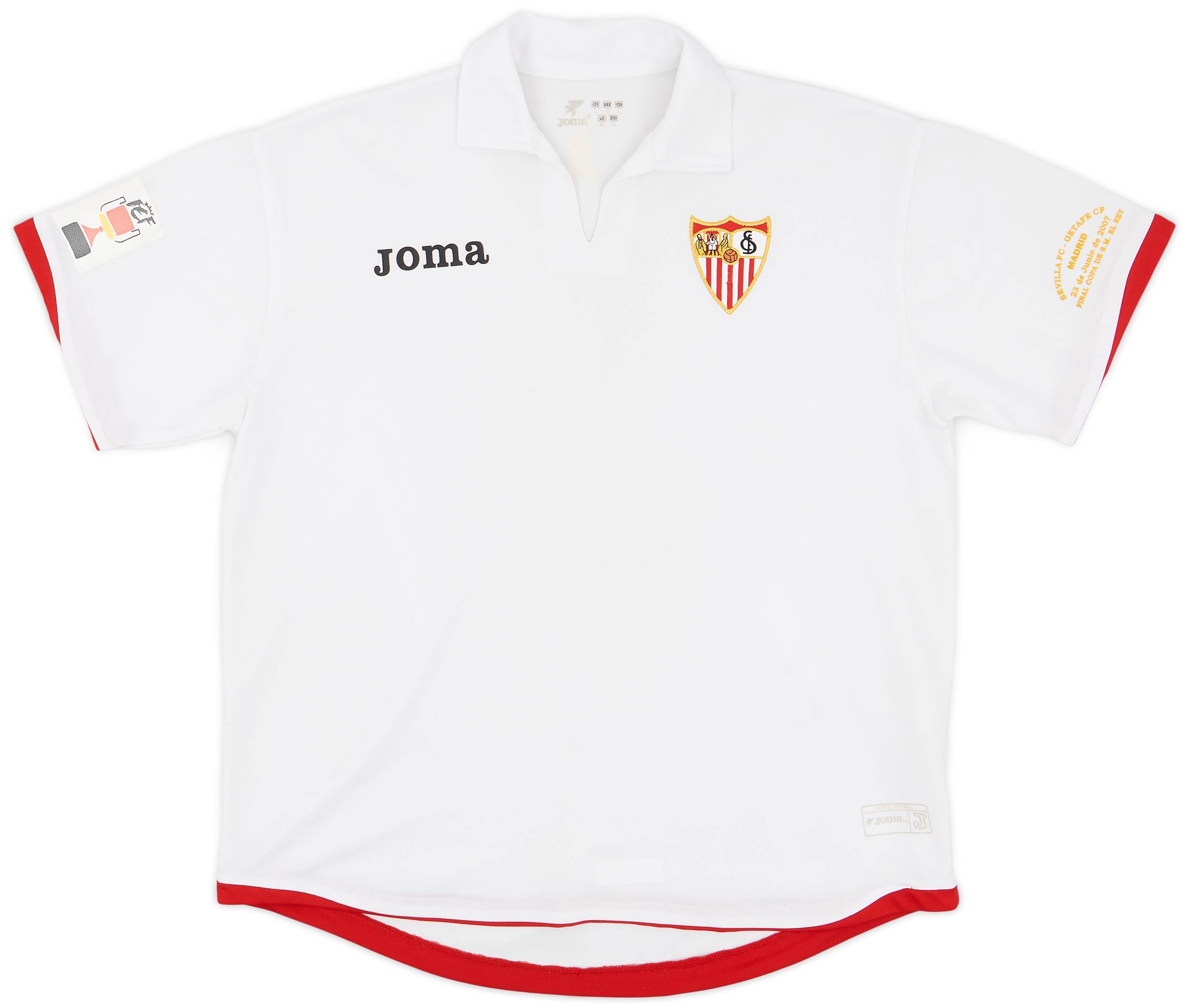 2007 Sevilla Cup Final Shirt - 8/10 - (M)