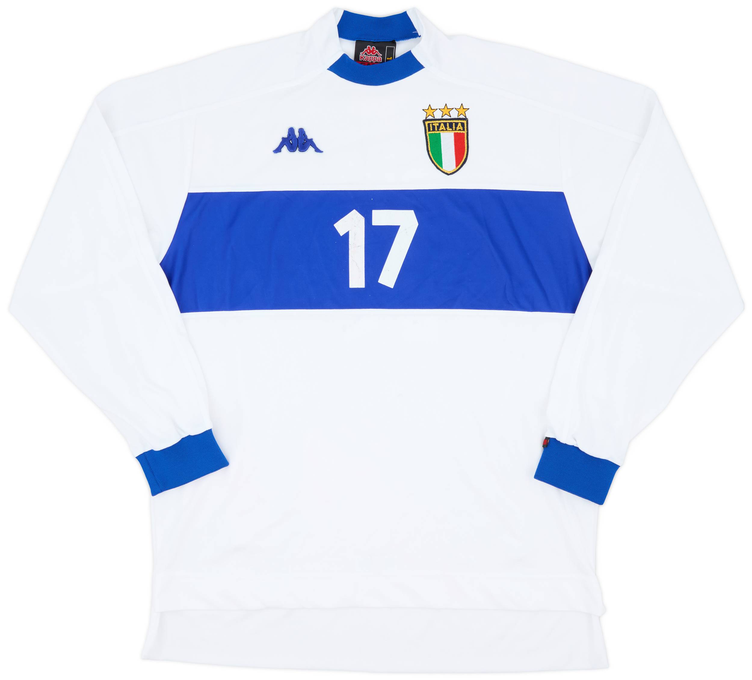 1998-00 Italy Away L/S Shirt - 5/10 - (L)