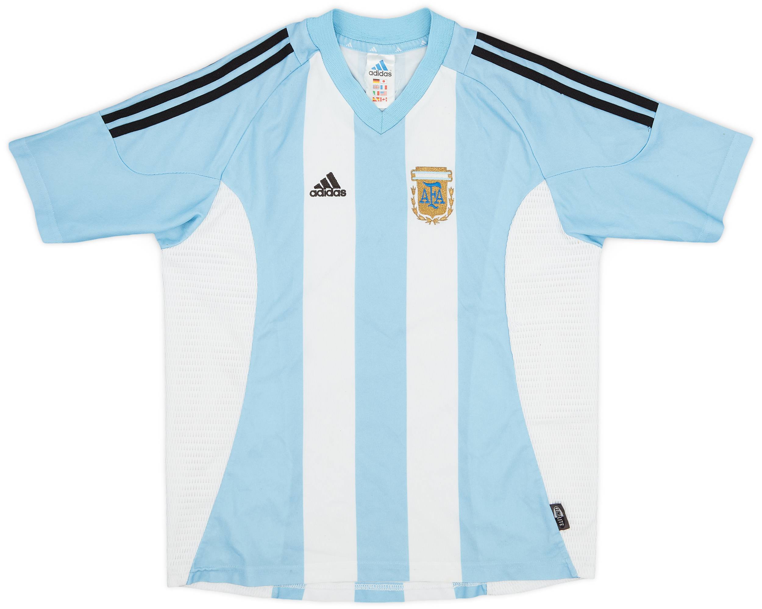 2002-04 Argentina Home Shirt - 5/10 - (XL.Boys)