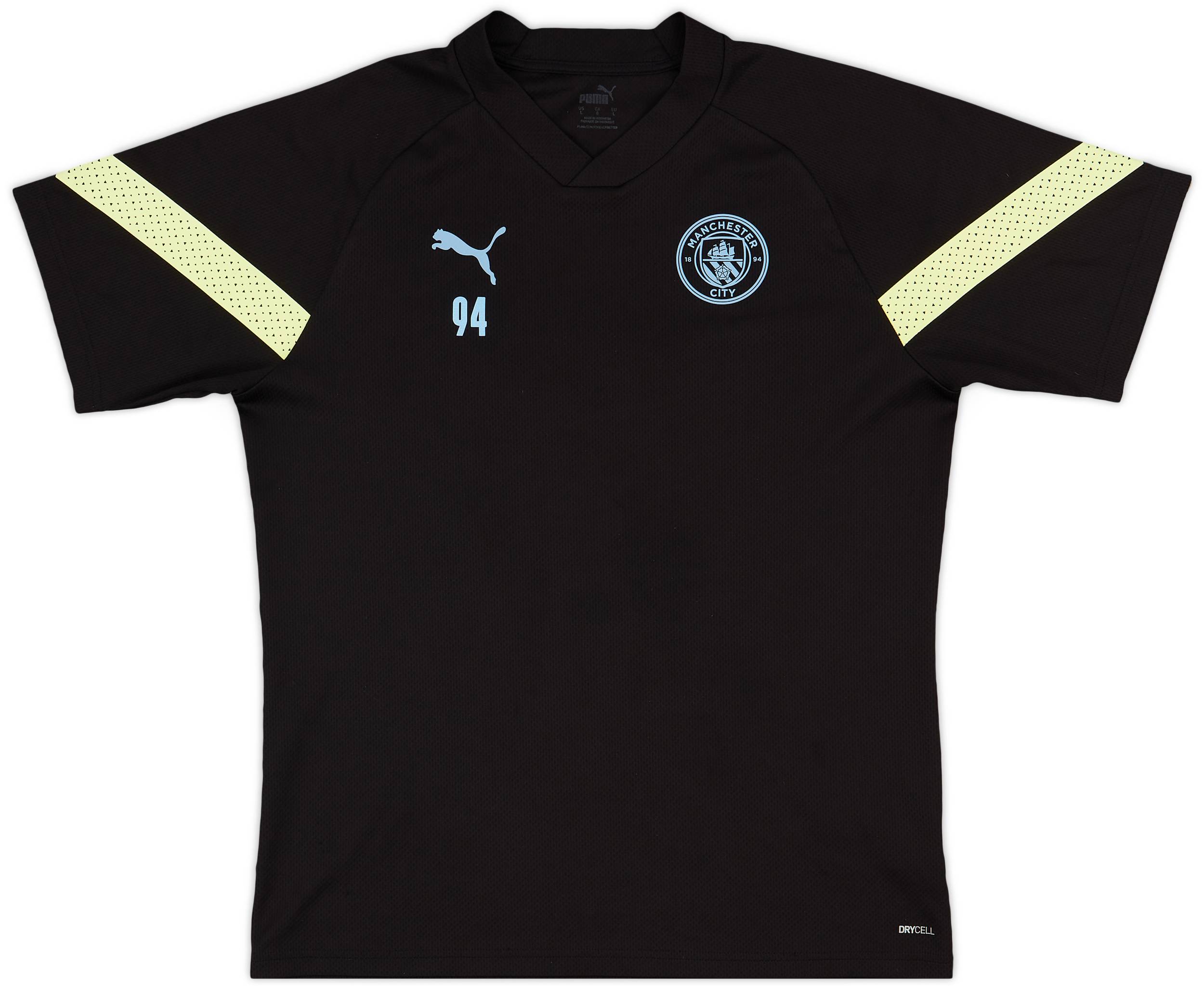 2022-23 Manchester City Player Issue Puma Training Shirt #94 - 9/10 - (L)