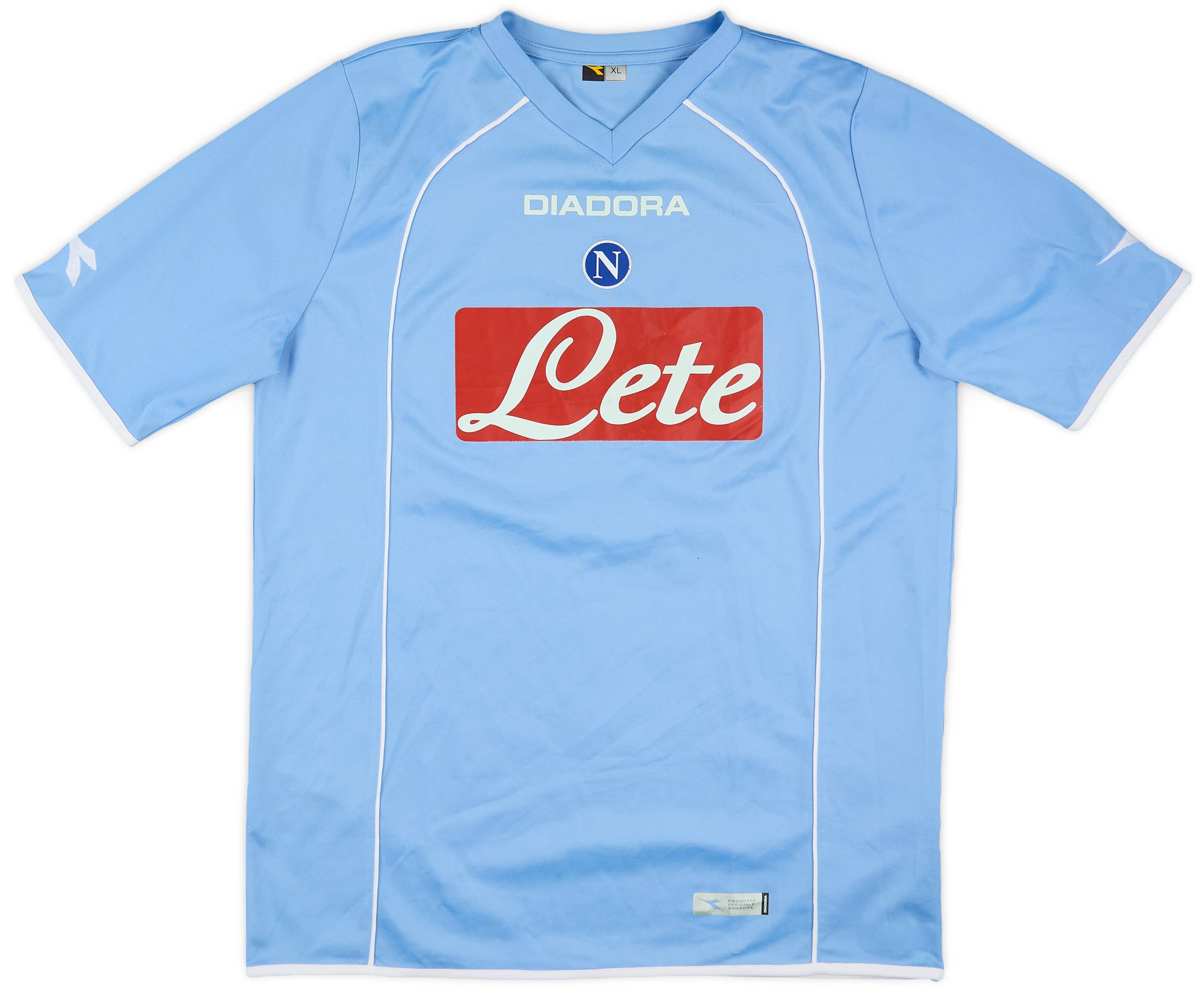 2006-07 Napoli Home Shirt - 7/10 - (XL)
