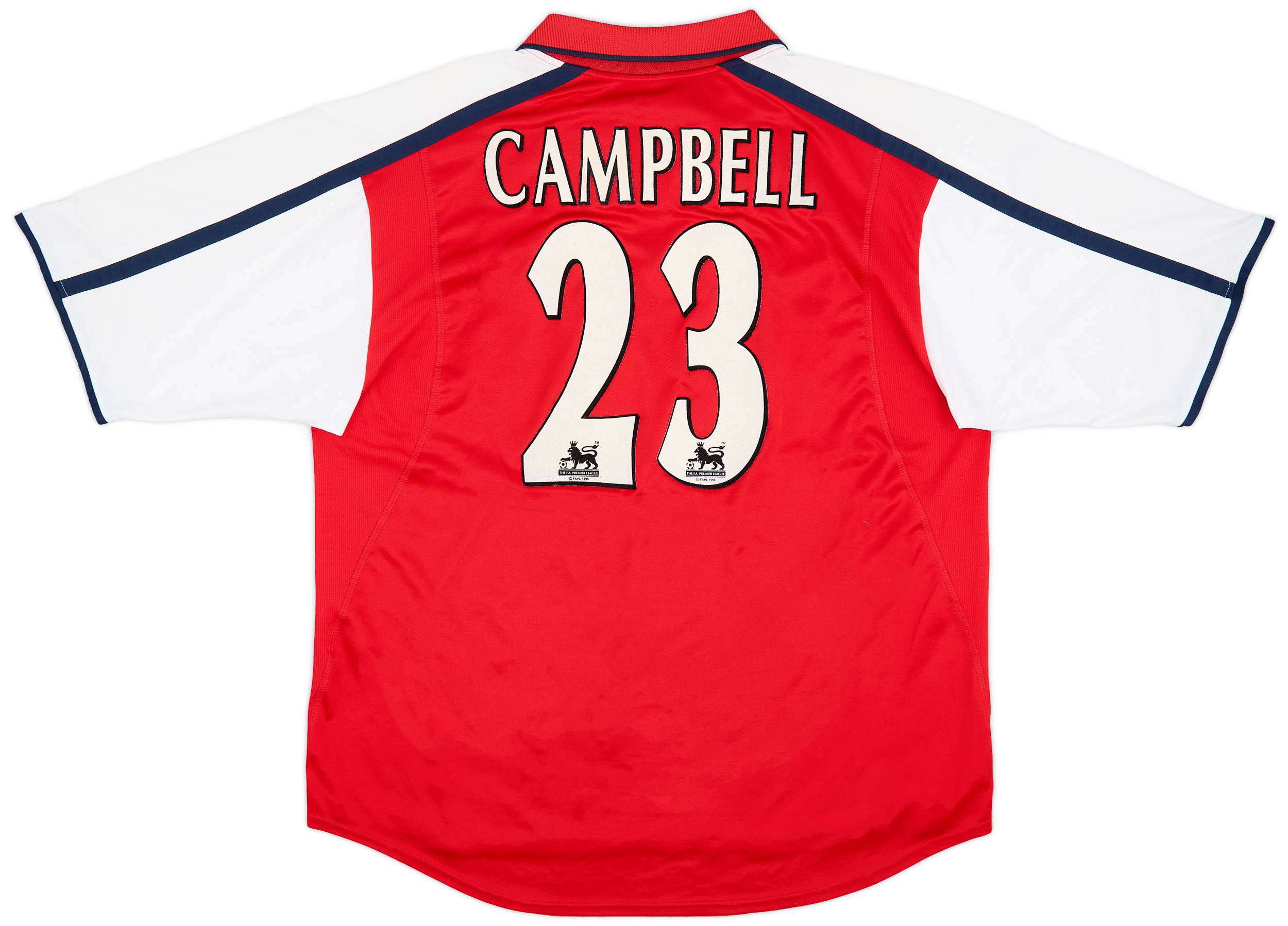 2000-02 Arsenal Home Shirt Campbell #23 - 8/10 - (XXL)