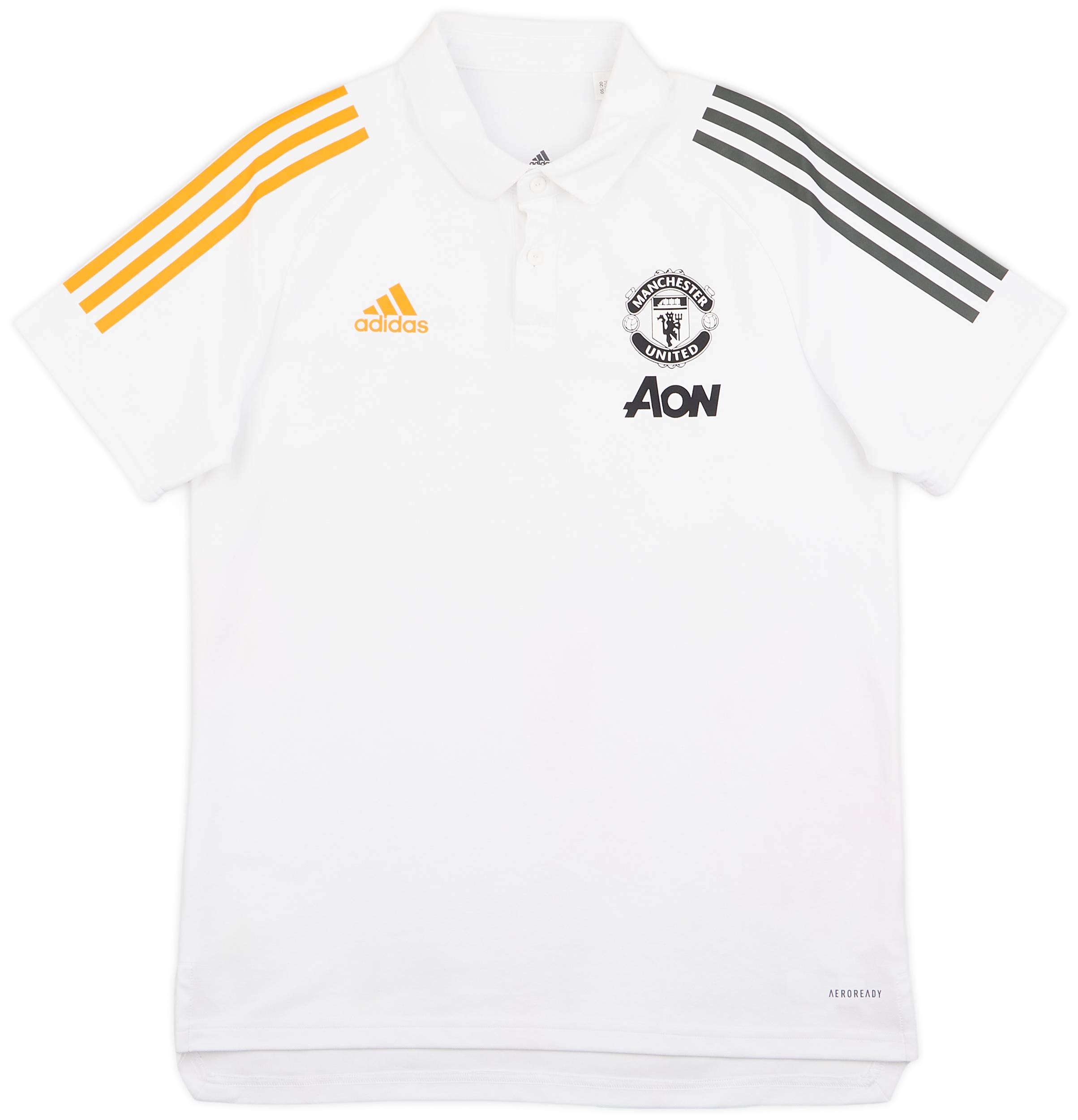 2020-21 Manchester United adidas Polo Shirt - 8/10 - (M)