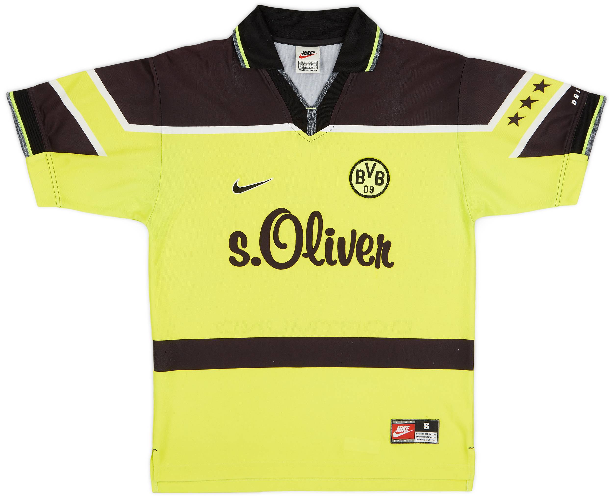 1997-98 Borussia Dortmund Home Shirt - 8/10 - (S)