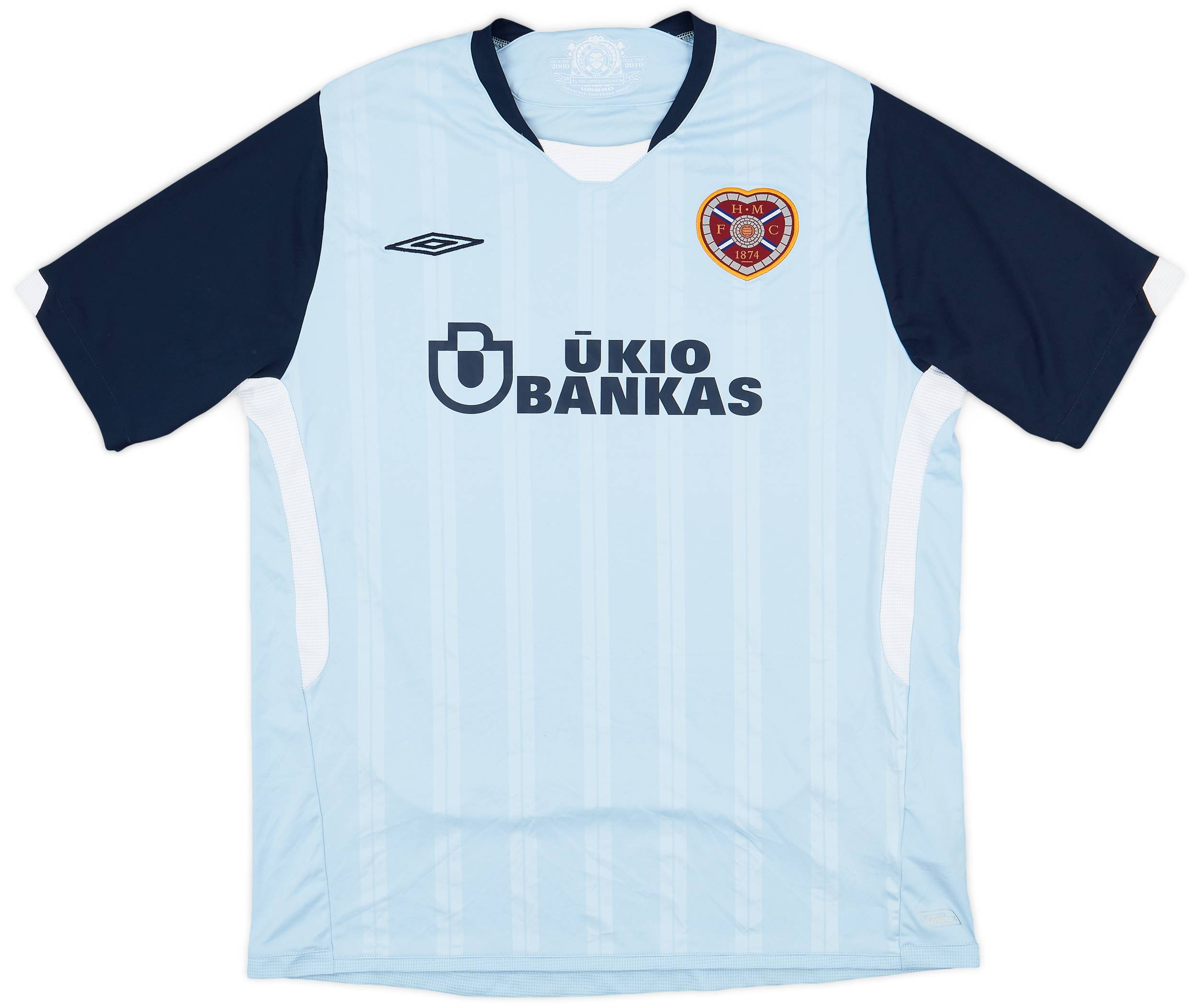 2009-10 Hearts Away Shirt - 8/10 - (L)