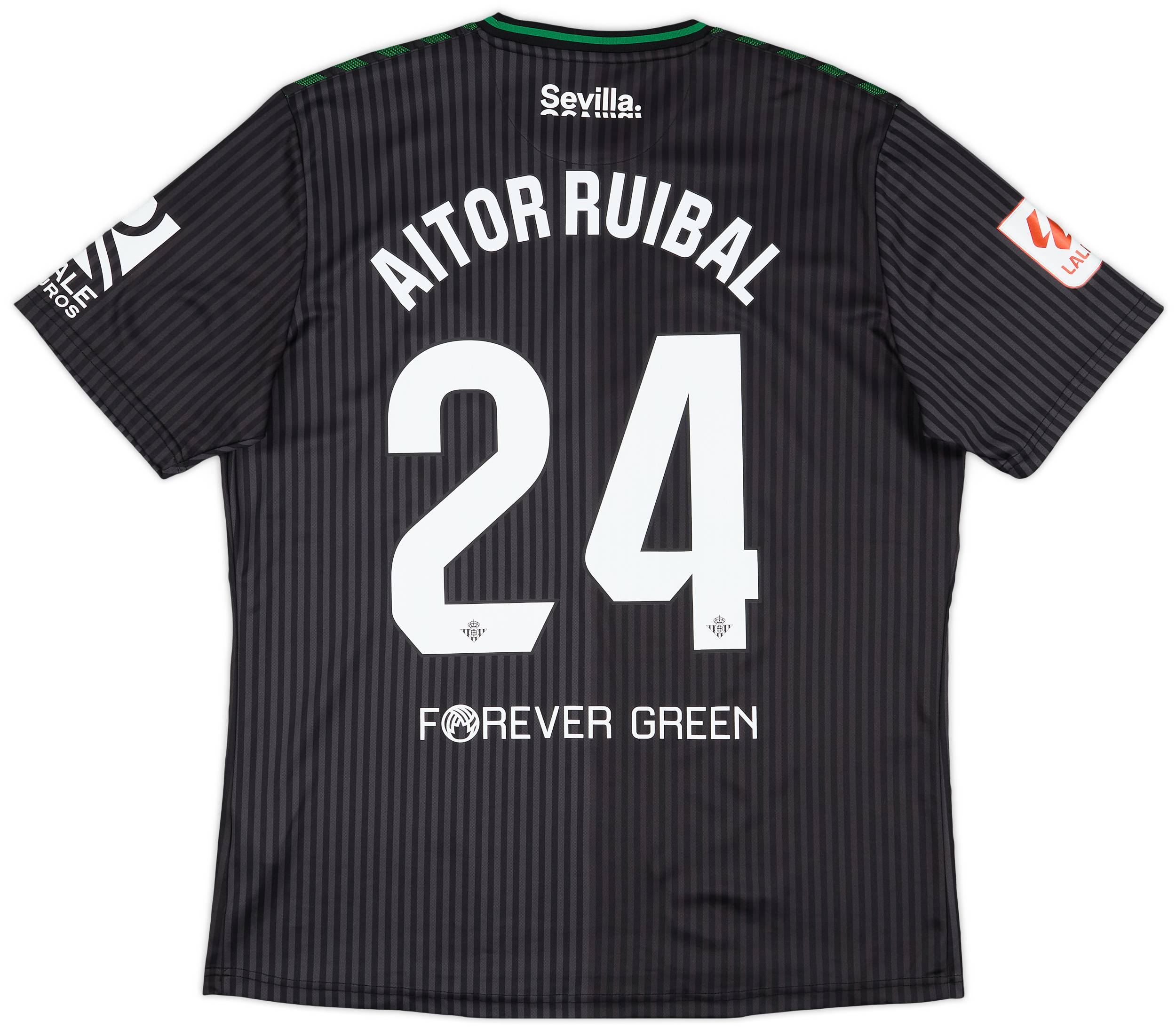 2023-24 Real Betis Third Shirt Aitor Ruibal #24 - As New - (XXL)