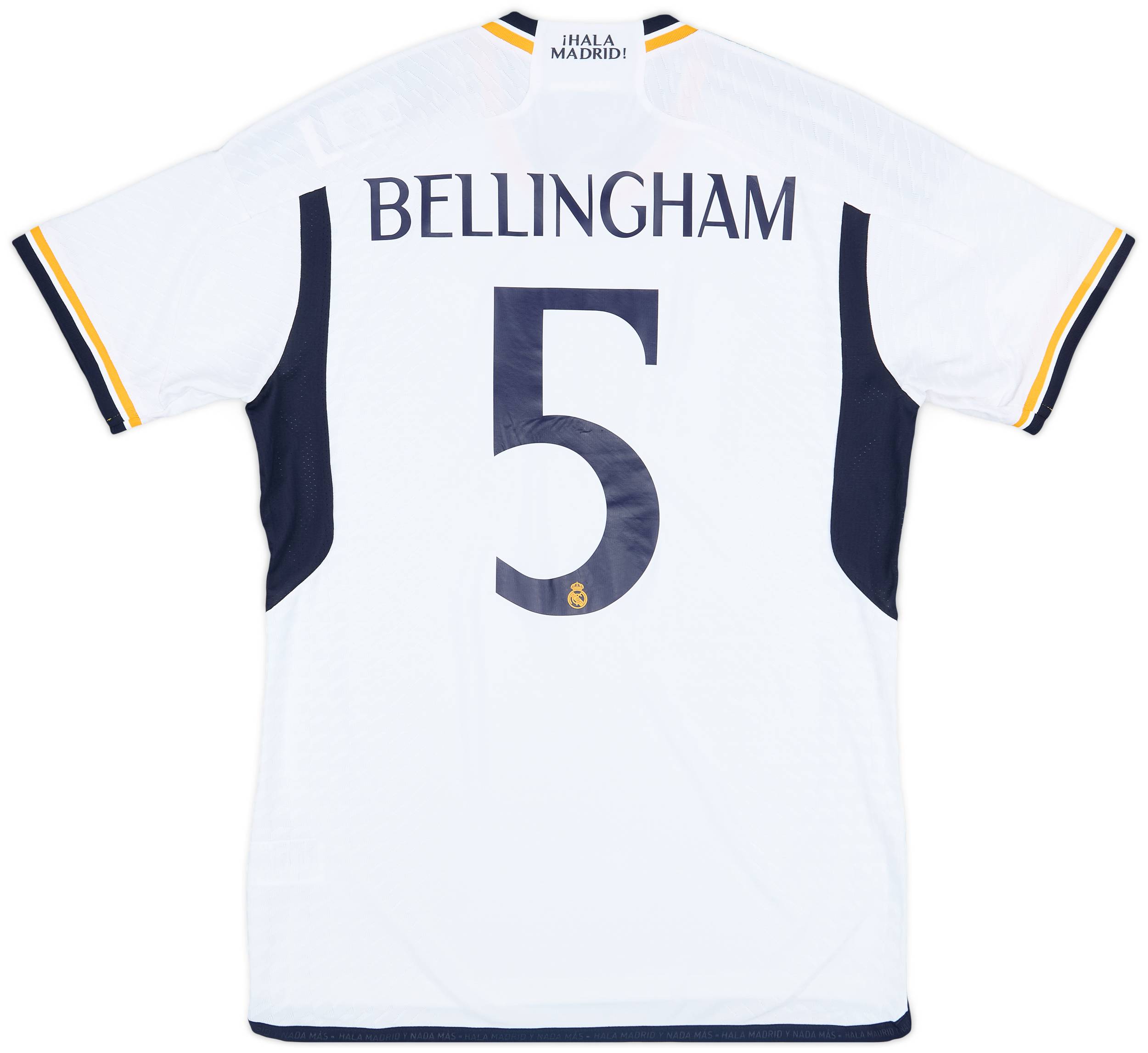 2023-24 Real Madrid Authentic Home CL Shirt Bellingham #5