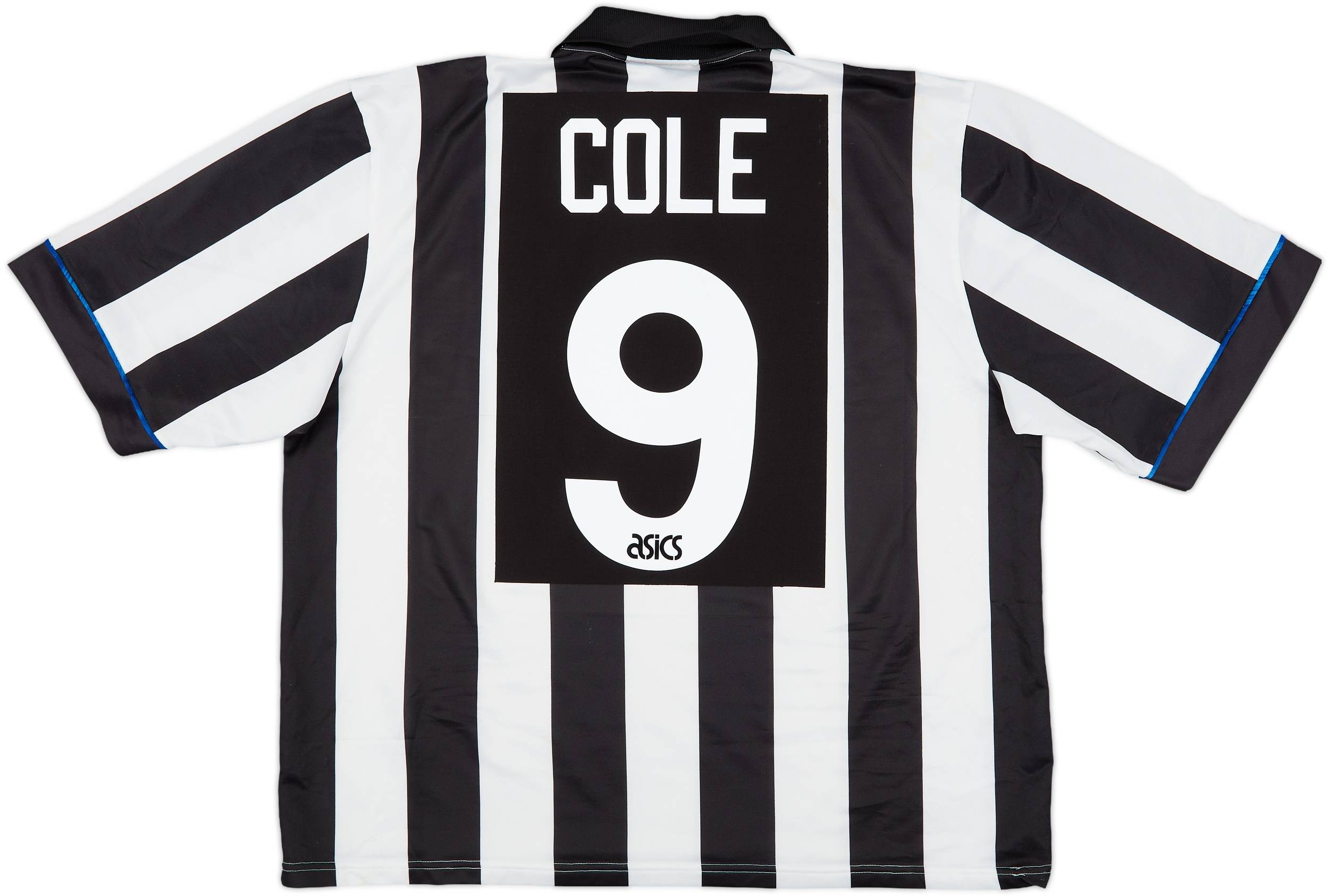 1993-95 Newcastle Home Shirt Cole #9 - 5/10 - (XXL)