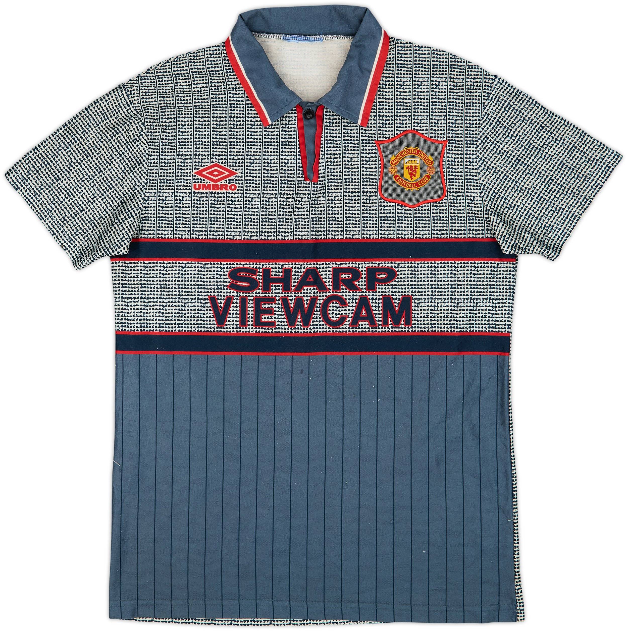 Kean マンチェスター ユナイテッド 95/96アウェイ 1995-96 Manchester United Away Shirt Keane #16 - 8/10 - (M)