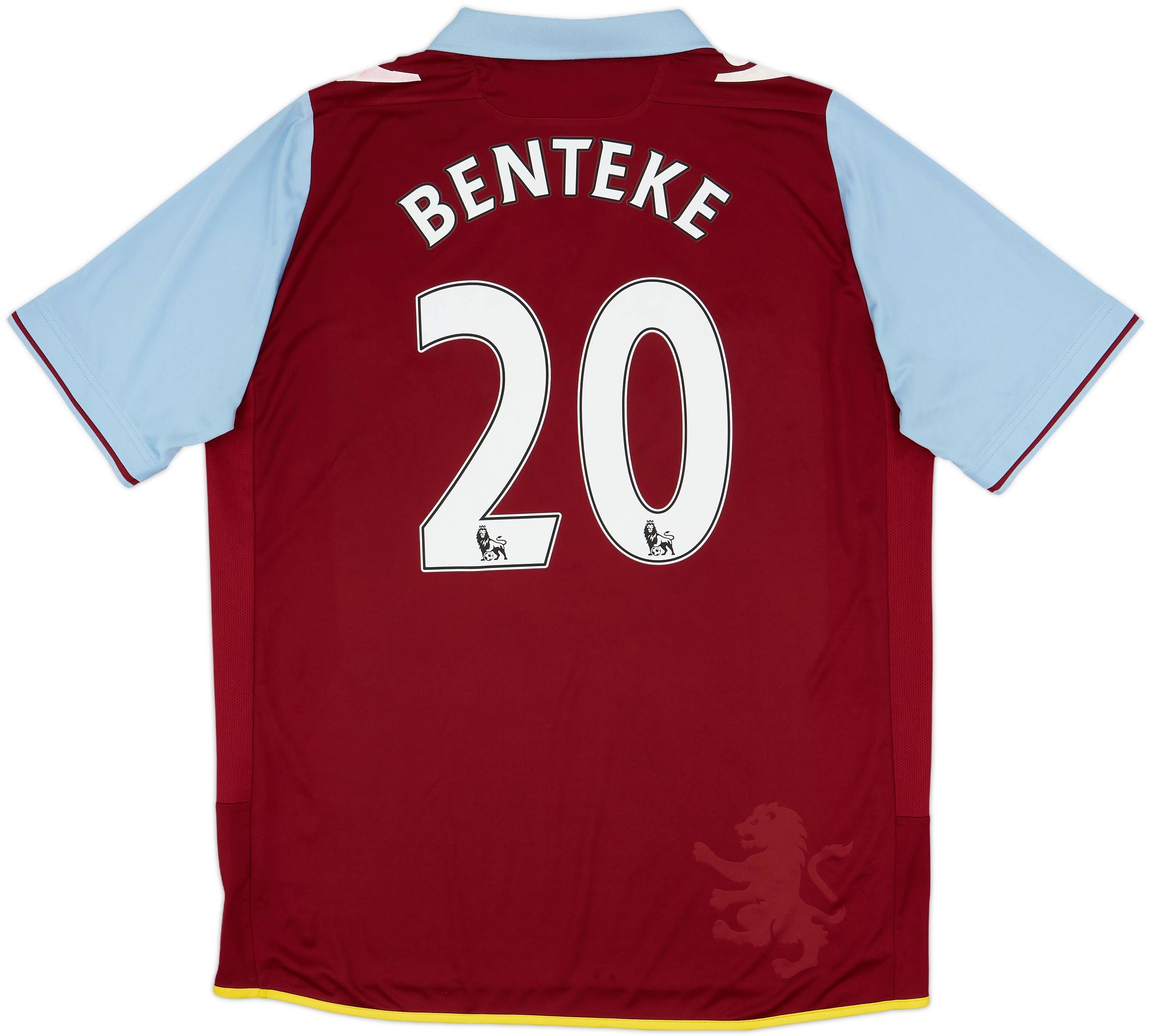 2012-13 Aston Villa Home Shirt Benteke #20 - 6/10 - (XL)