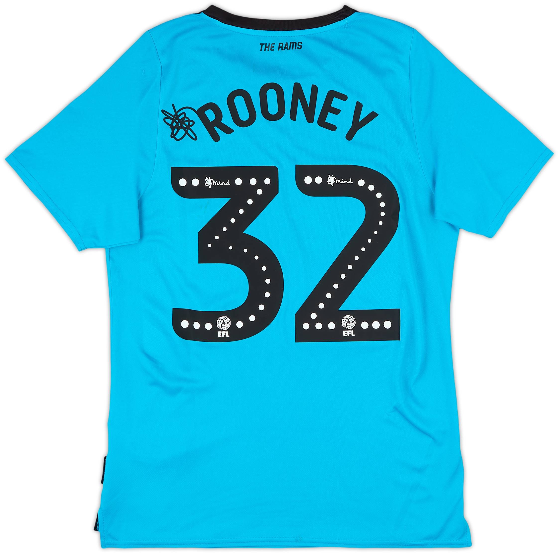 ウェア UMBRO DERBY COUNTY Rooney Derby County #32 Wayne Rooney 2020 /2021 Umbro Home Football
