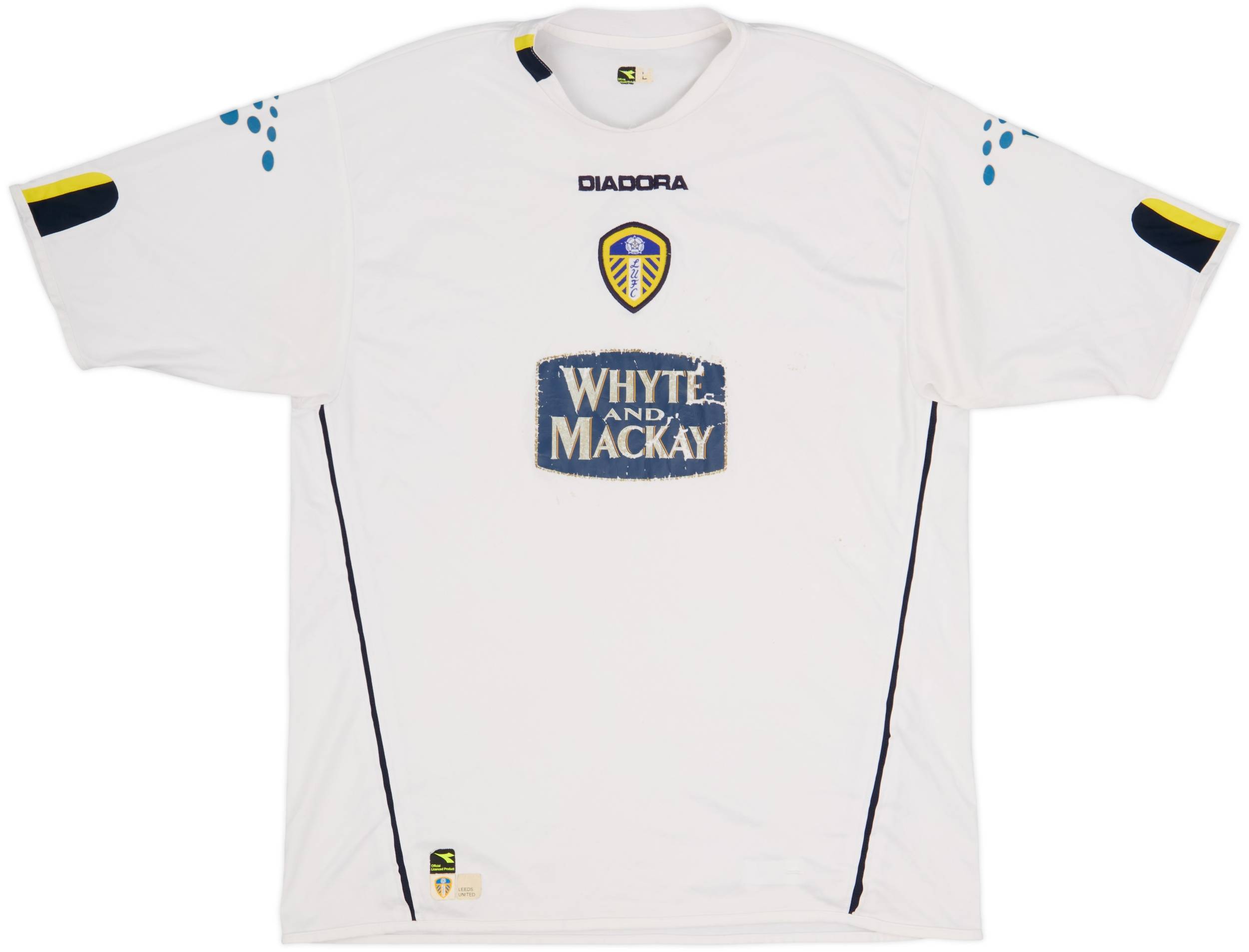 2004-05 Leeds United Home Shirt - 4/10 - (L)
