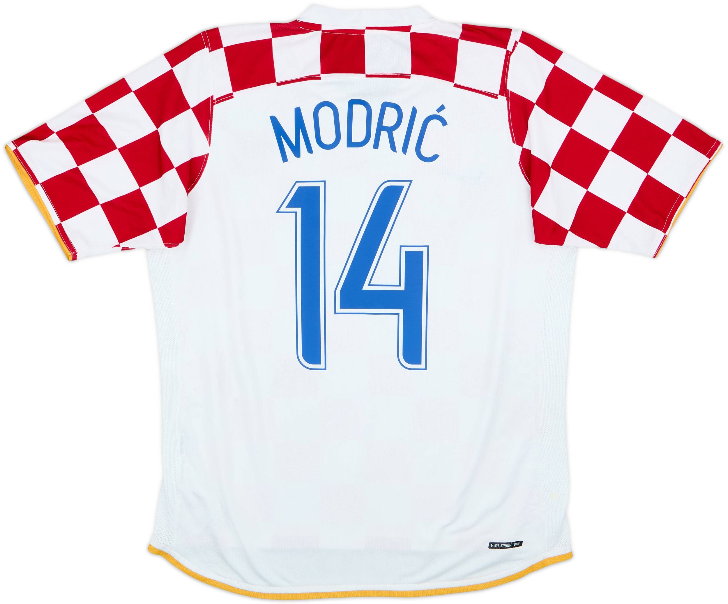 2006-08 Croatia Home Shirt Modric #14 - 5/10 - (L)
