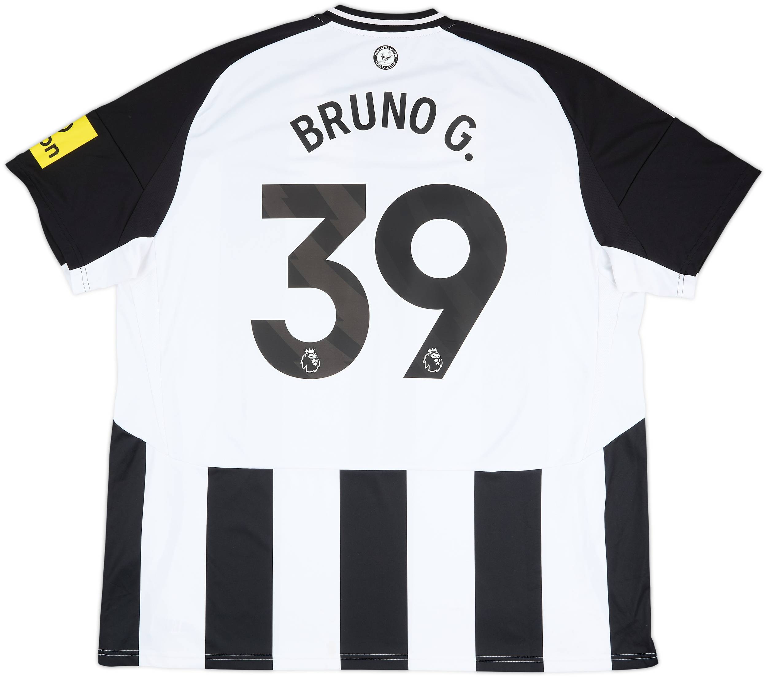 2024-25 Newcastle Home Shirt Bruno G. #39 - 6/10 - (3XL)