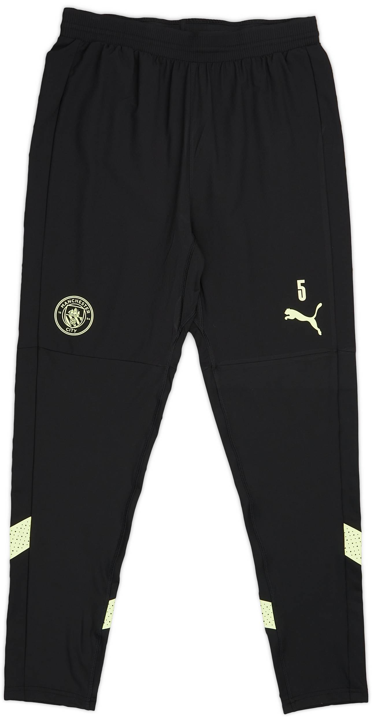 2022-23 Manchester City Player Issue Training Pants/Bottoms # - 5/10 - (L)