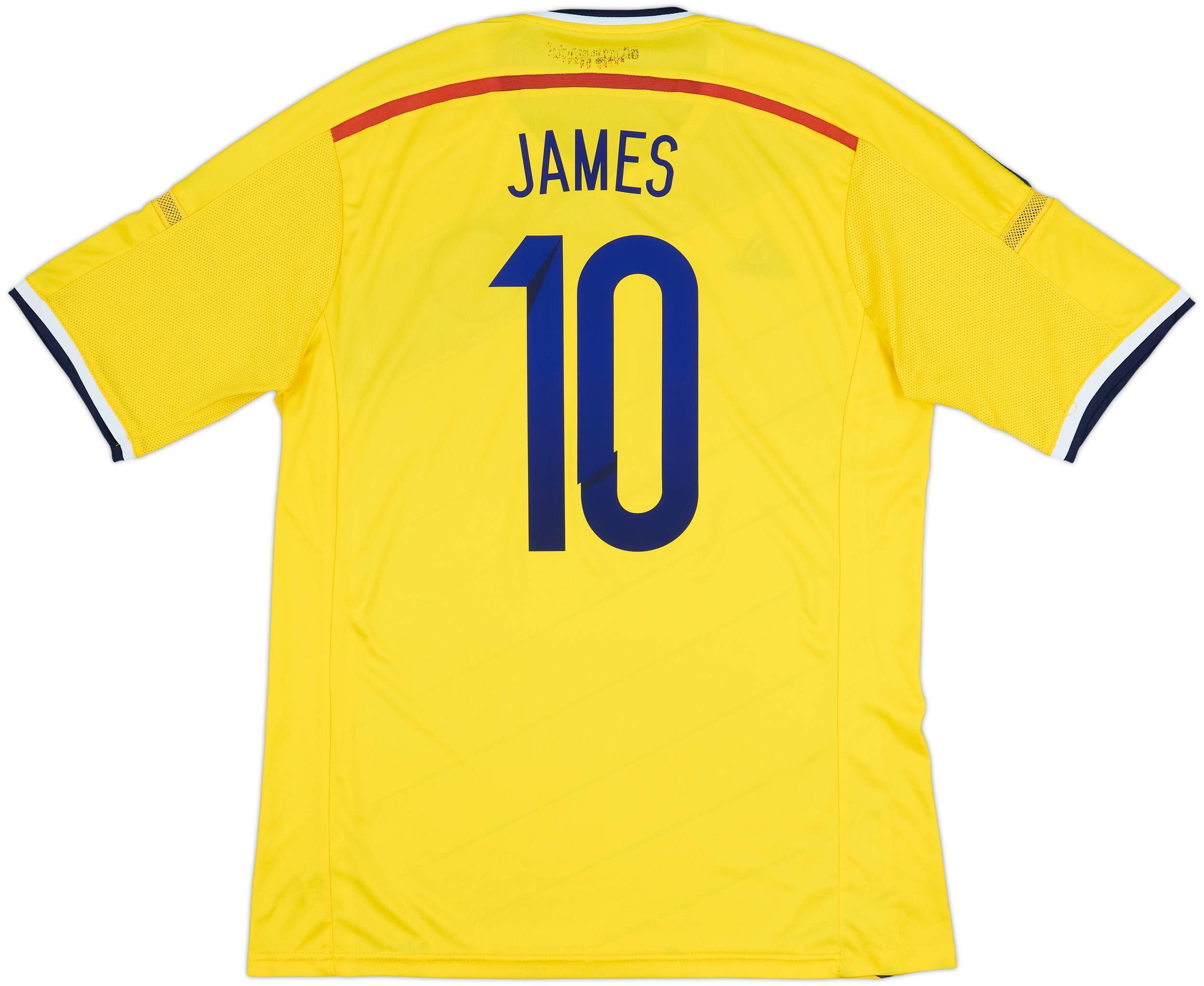 2014-15 Colombia Home Shirt James #10 - 7/10 - (XL)