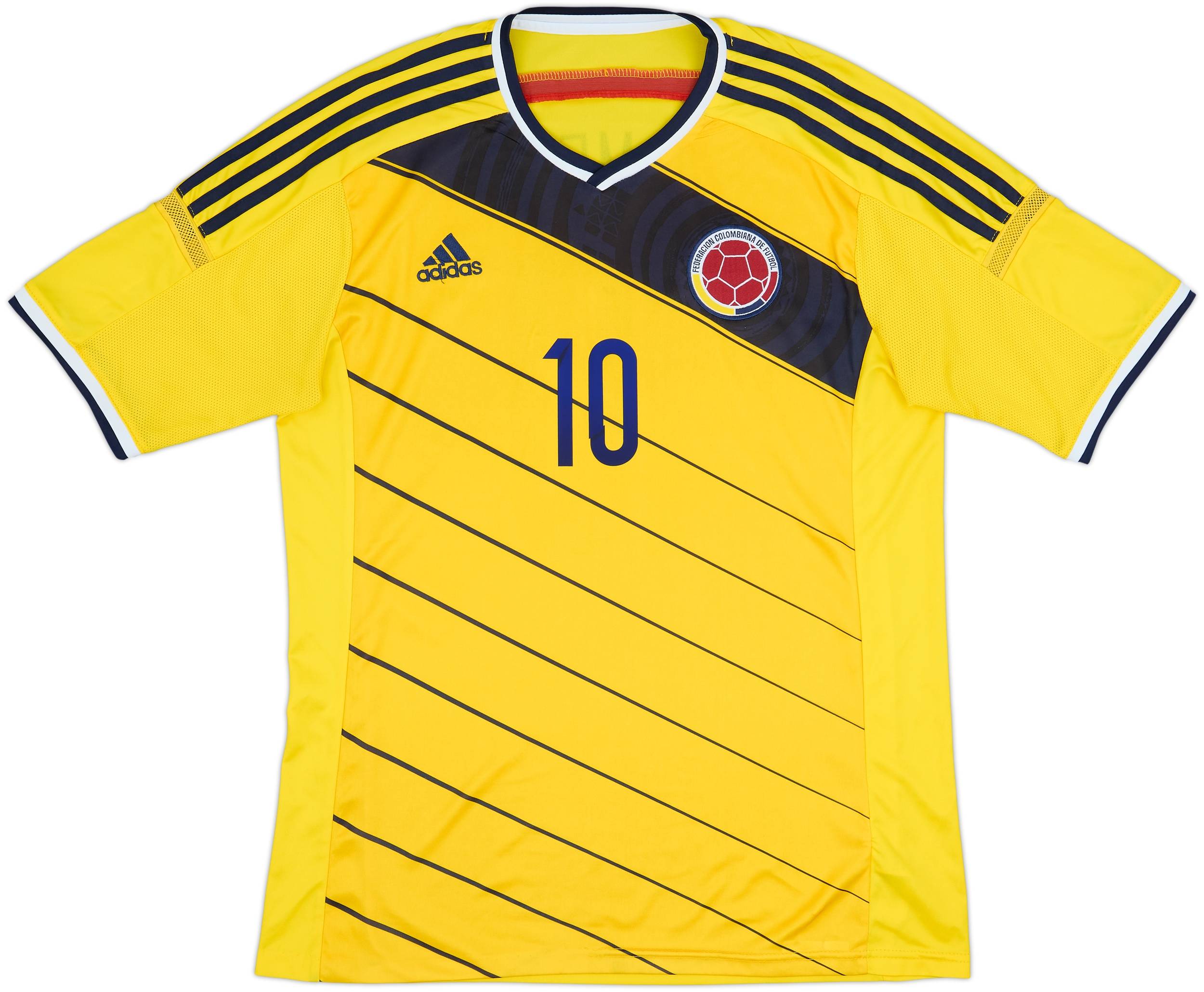 2014-15 Colombia Home Shirt James #10 - 7/10 - (XL)