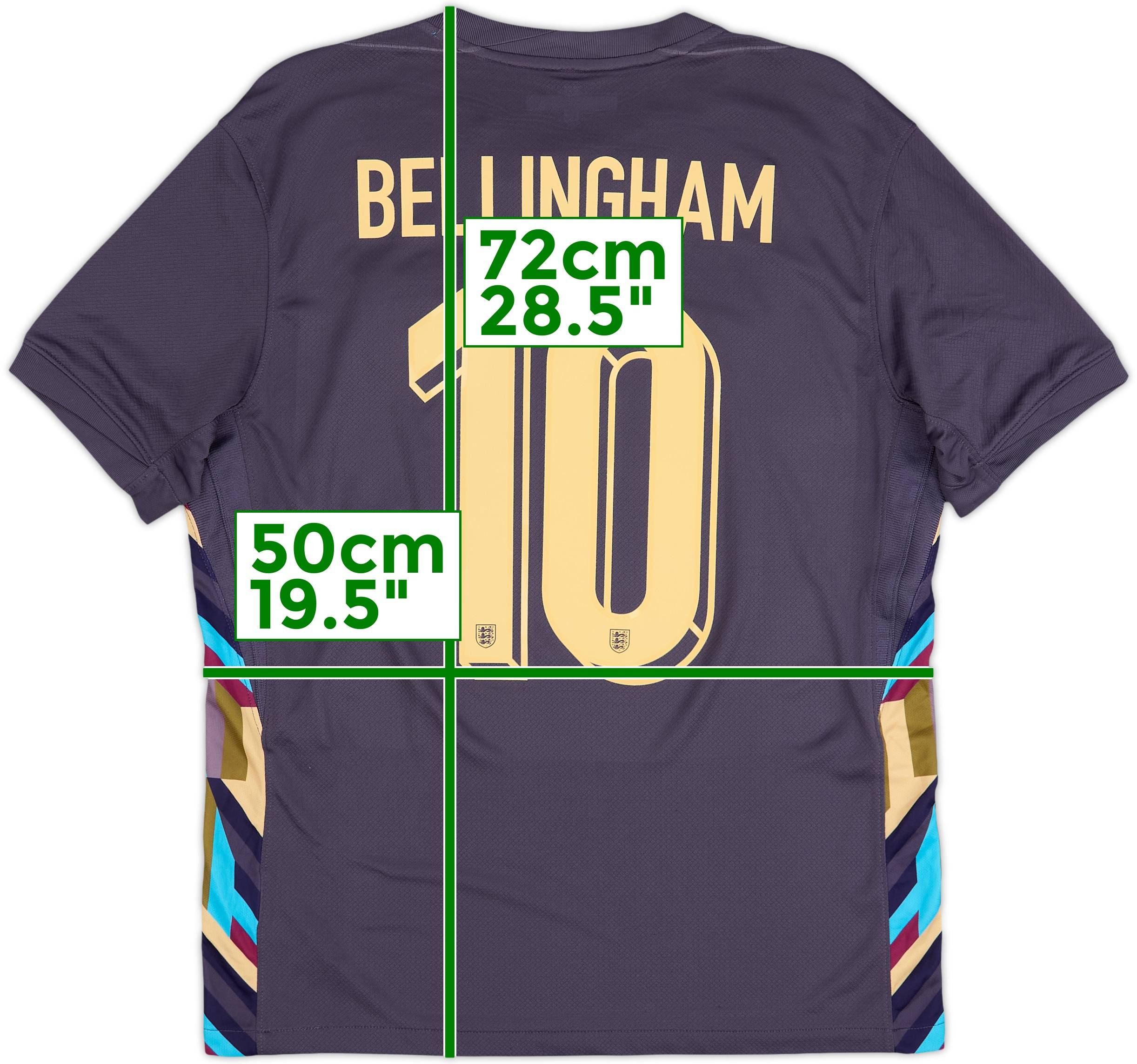 2024-25 England Away Shirt Bellingham #10 - 9/10 - (M)