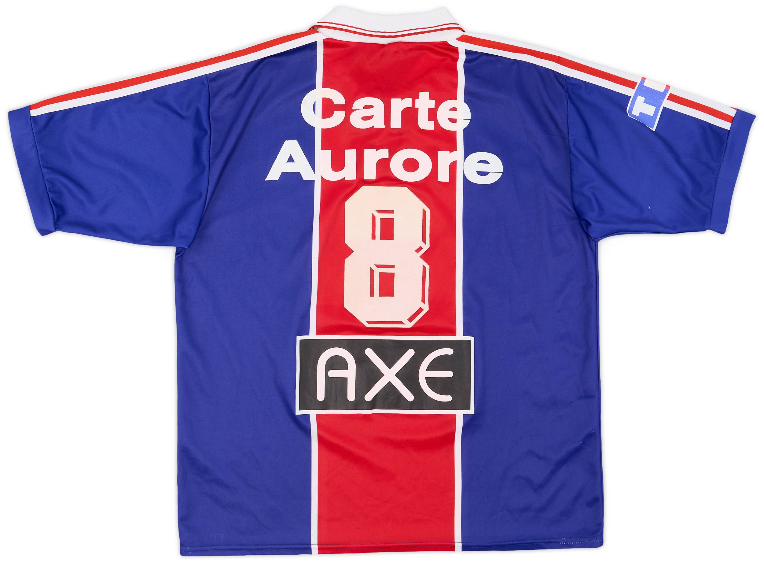 1996-98 Coupe de France Shirt #8 - 8/10 - (XL)