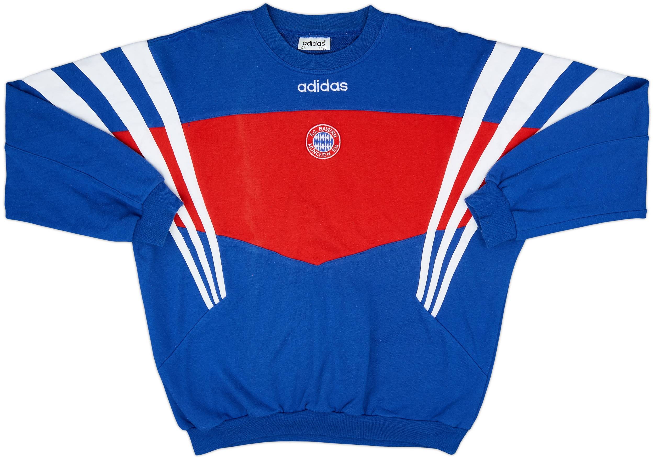 adidas FC Bayern Munich 長袖ジャージ L 1995-96 Bayern Munich adidas Sweat Top - 8/10 - (M/L)