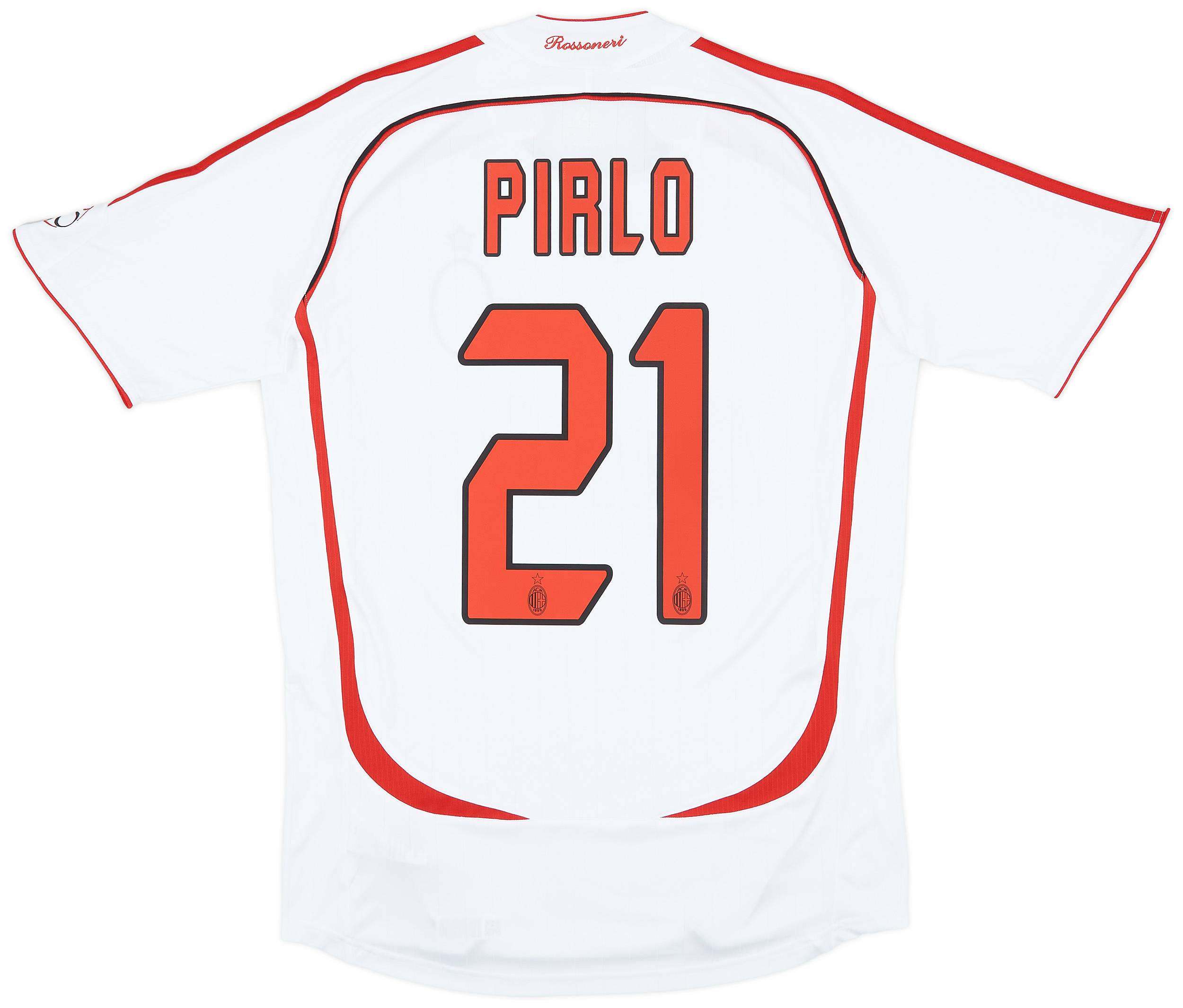 2006-07 AC Milan Away Shirt Pirlo #21 - 7/10 - (S)