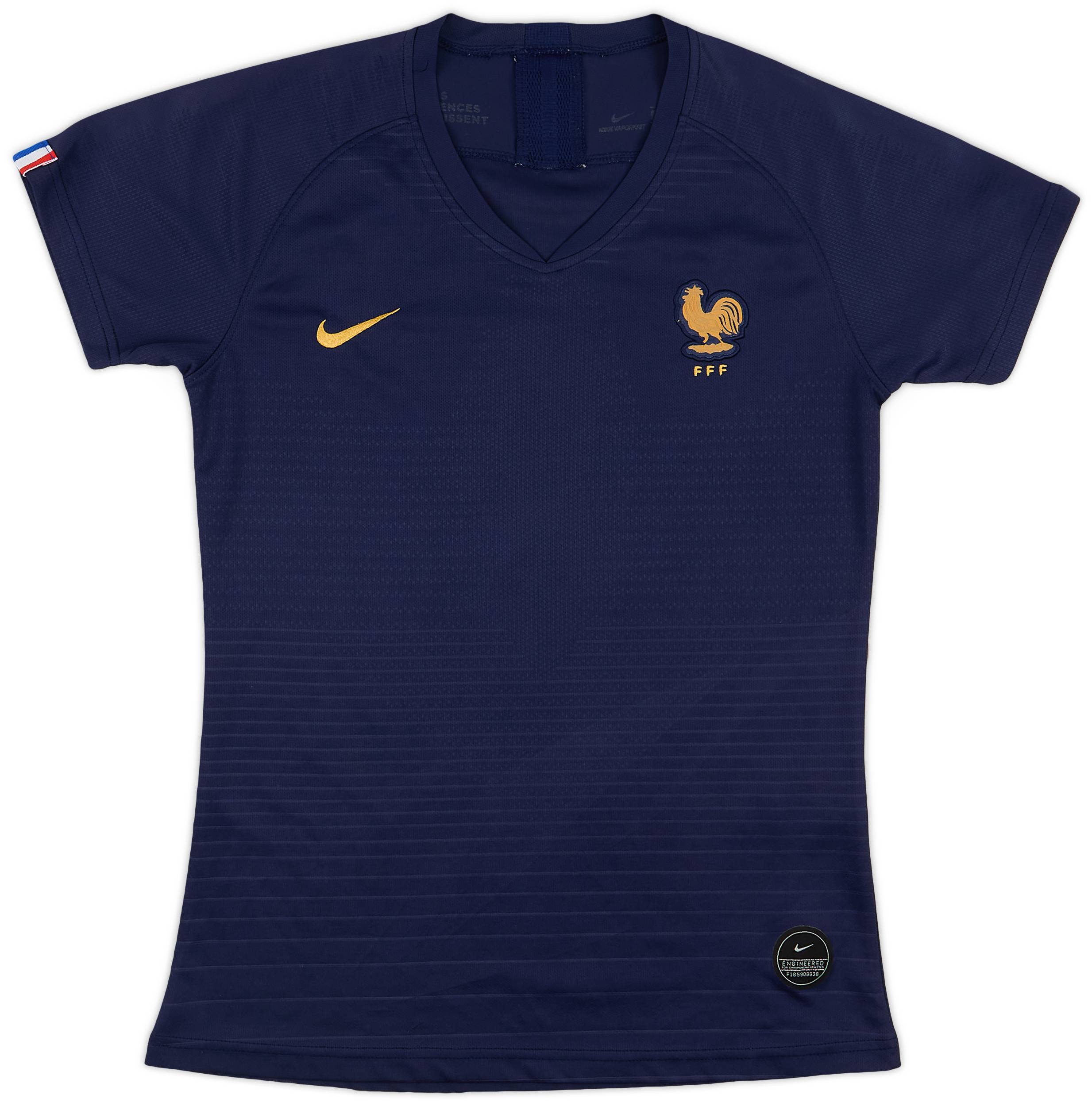 2019-20 France Women's Home Shirt 8/10 (Women's XL)