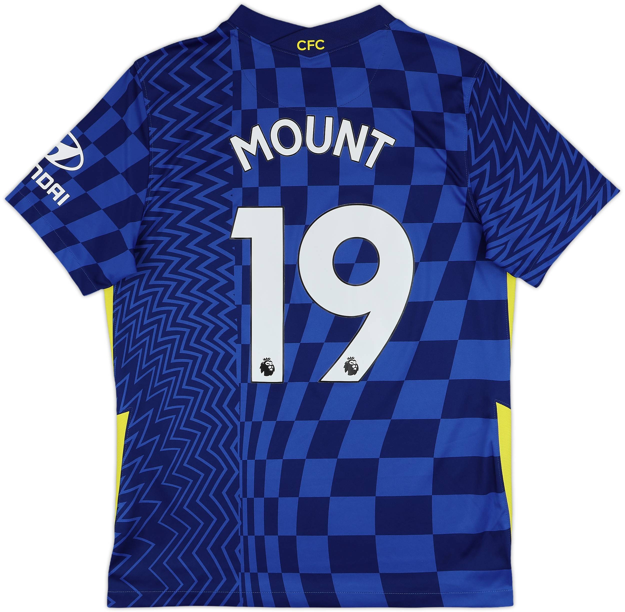 2021-22 Chelsea Home Shirt Mount #19 - 8/10 - (L)