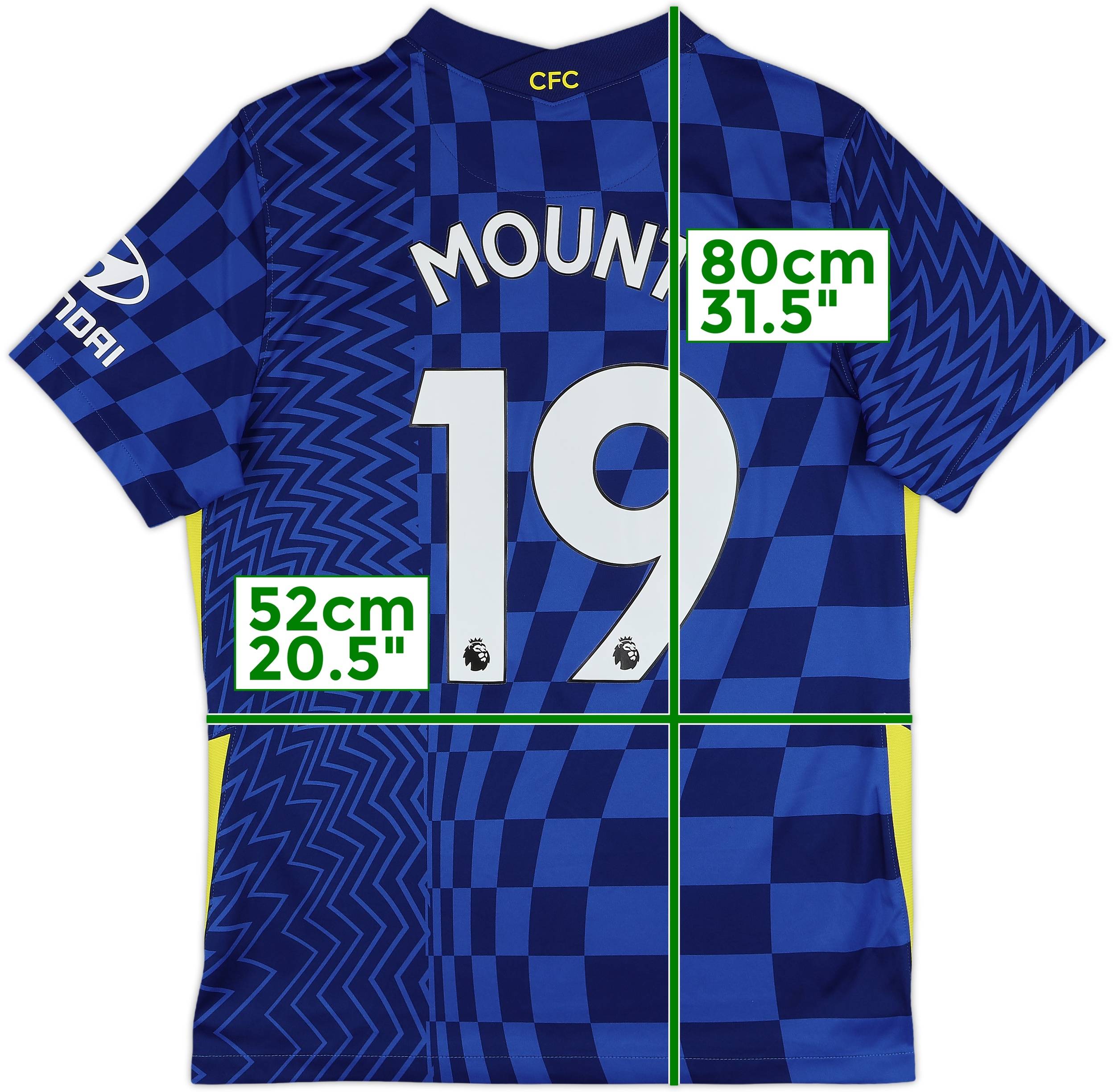 Chelsea FC MOUNT 19番シャツ 2022-23 Chelsea Home Shirt Mount #19 - 6/10 - (S)
