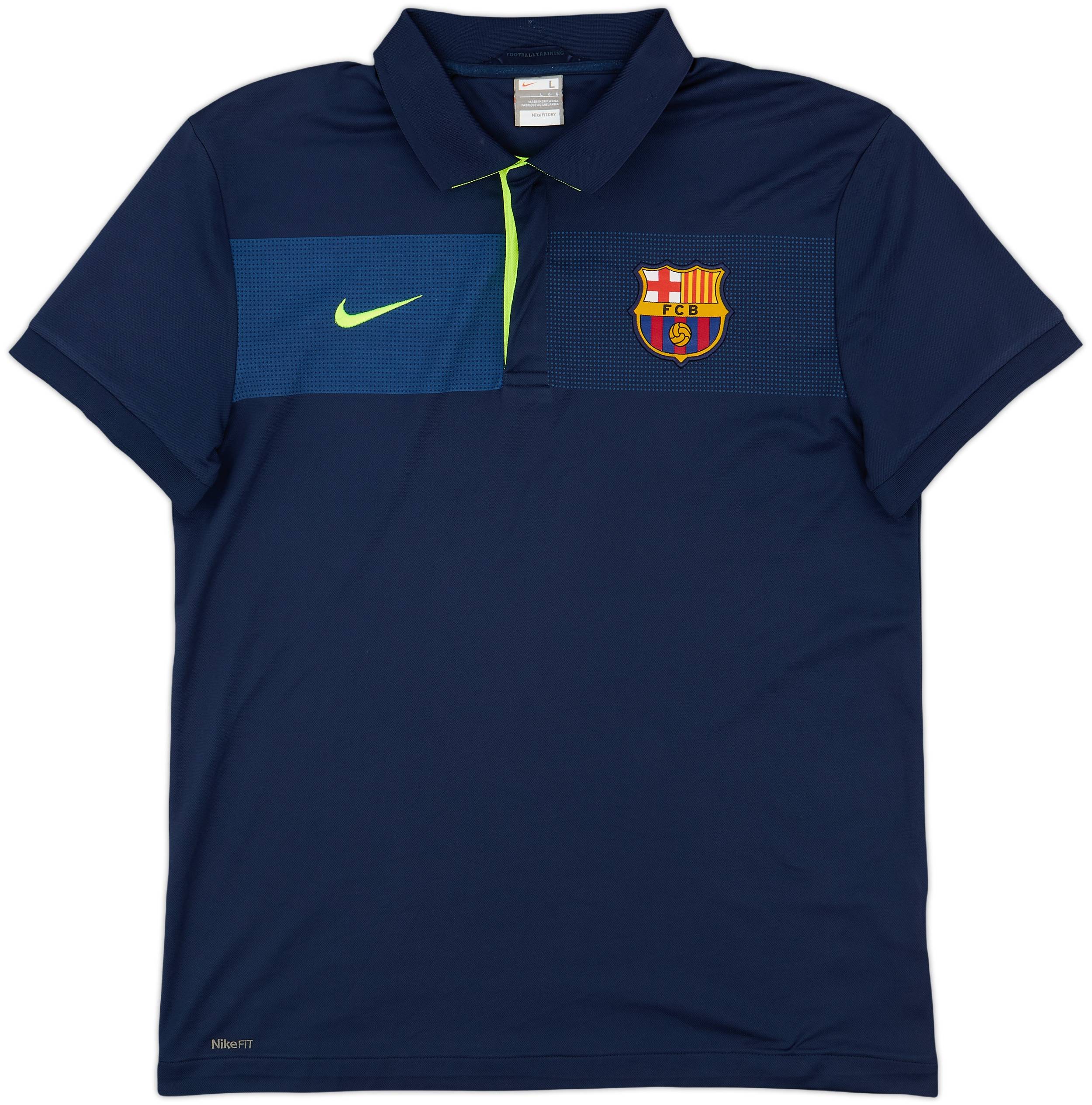 2012-13 Barcelona Nike Polo Shirt 10/10 (L)