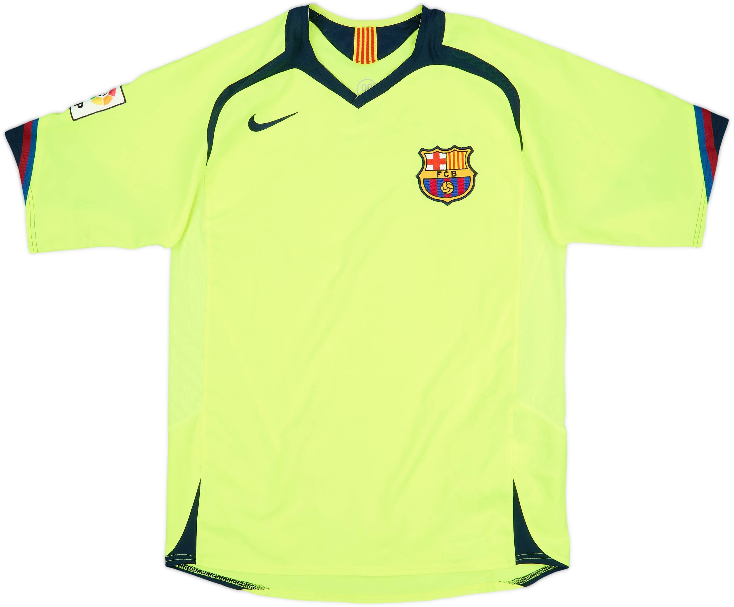 2005-06 Barcelona Away Shirt Eto'o #9 - 4/10 - (S) 2005-06 Barcelona Away Shirt Eto'o #9 - 4/10 - (S)