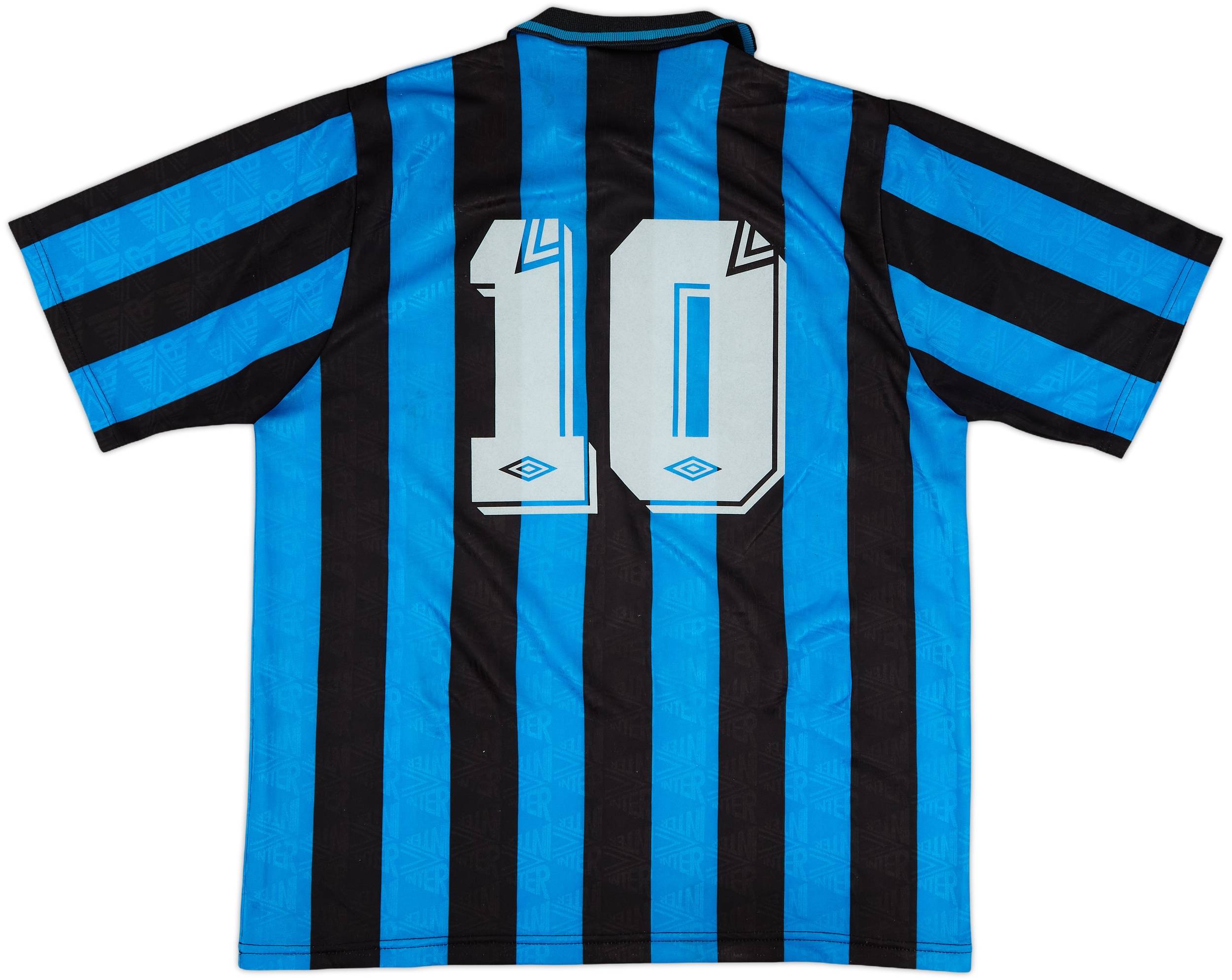 1992-94 Inter Milan Home Shirt #10 - 8/10 - (L)