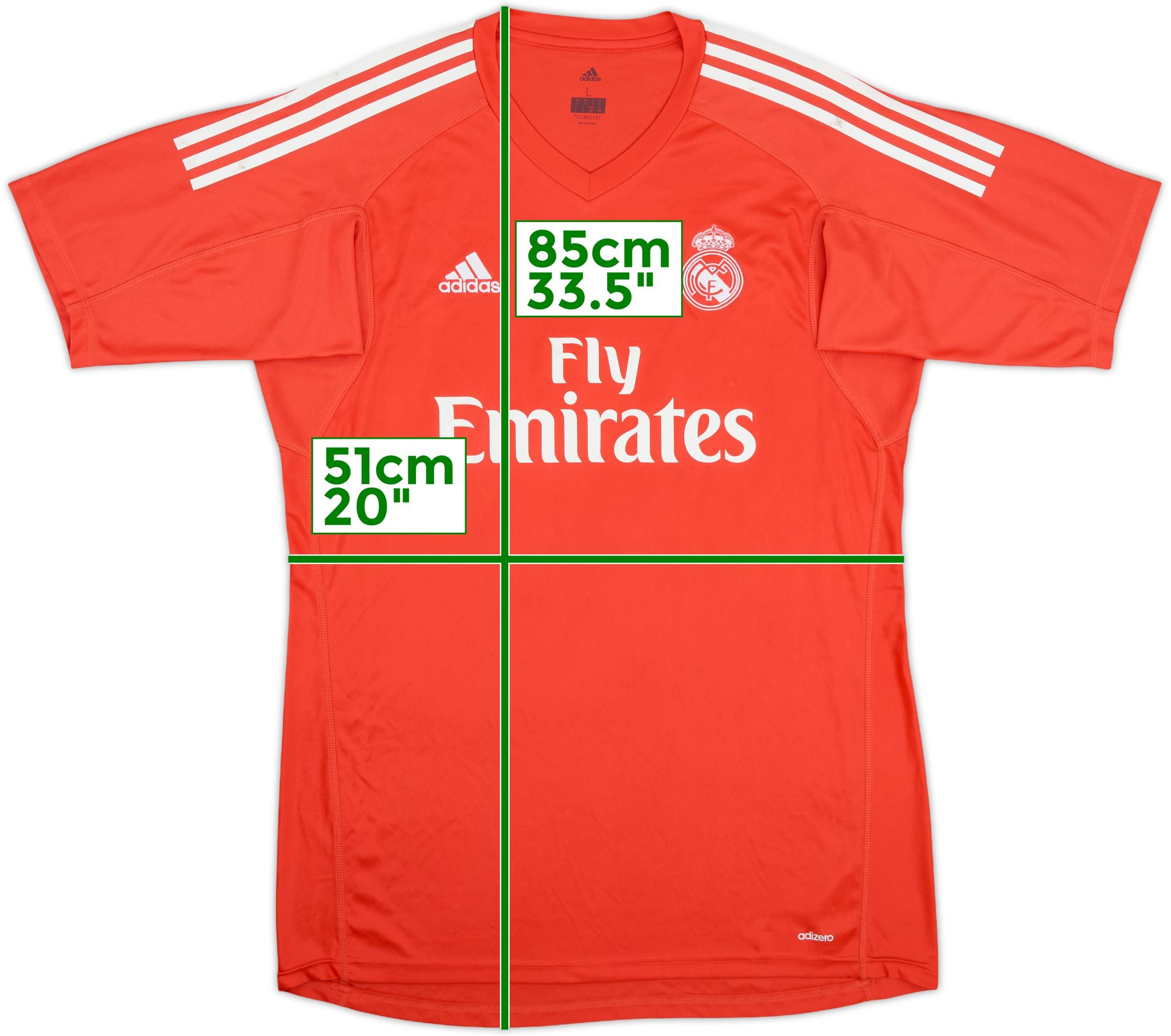 2017-18 Real Madrid GK S/S Shirt - 6/10 - (L)