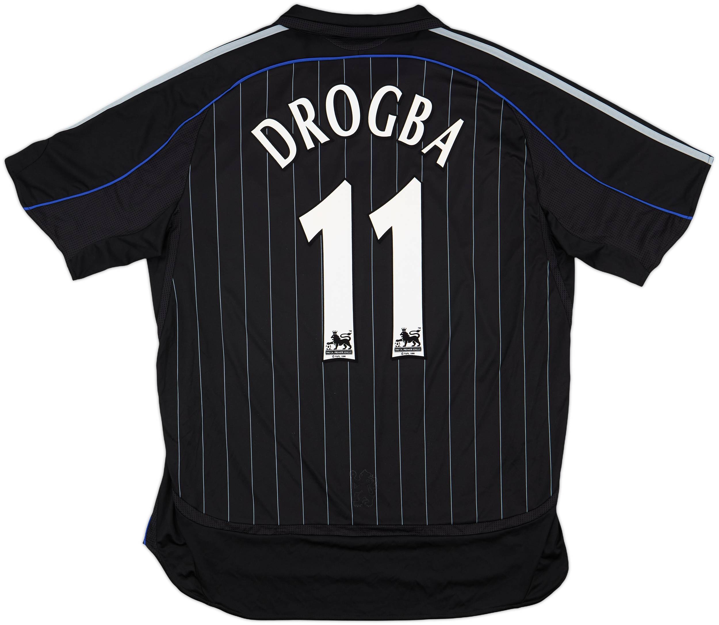 Chelsea FC ドログバ 11番 シャツ 2006-07 Chelsea Third Shirt Drogba #11 - 8/10 - (XL)