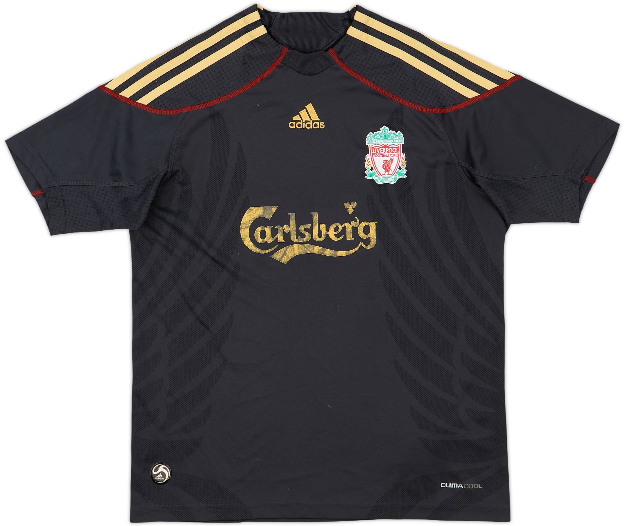 ウェア Liverpool 09/10 Away Uniform 2009-10 Liverpool Away Shirt - 5/10 - (M.Boys)